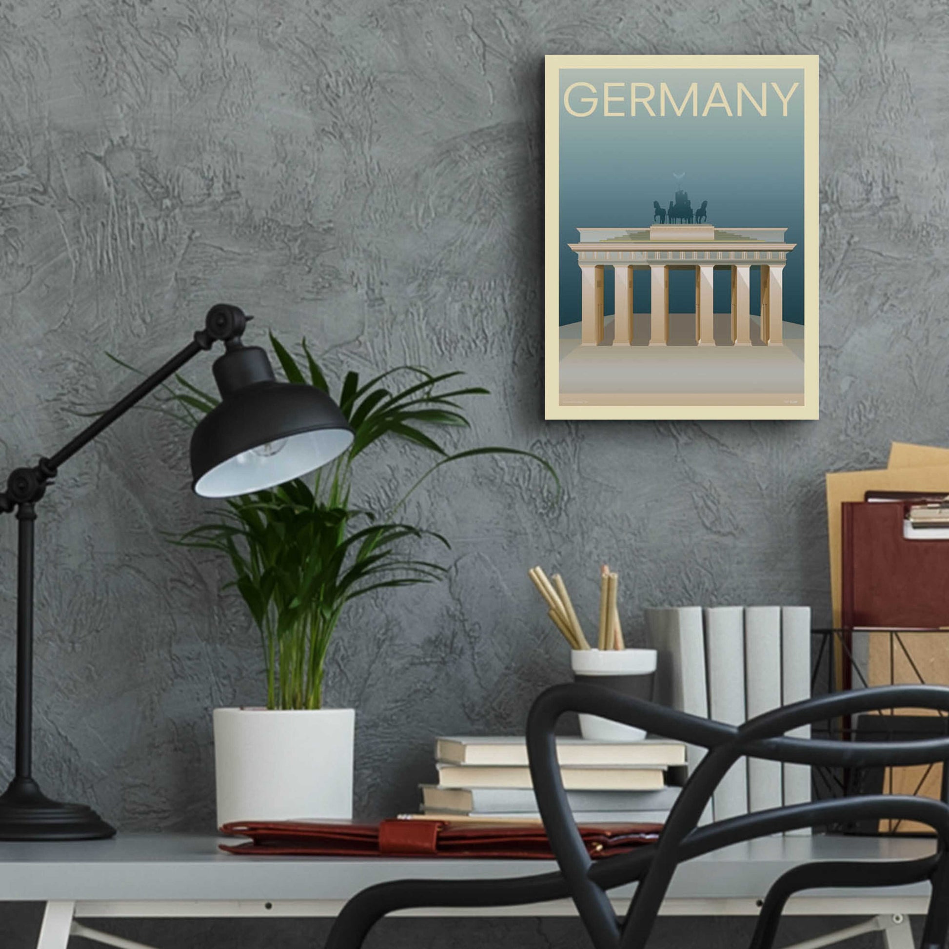 Epic Art 'Germany' by Incado, Acrylic Glass Wall Art,12x16