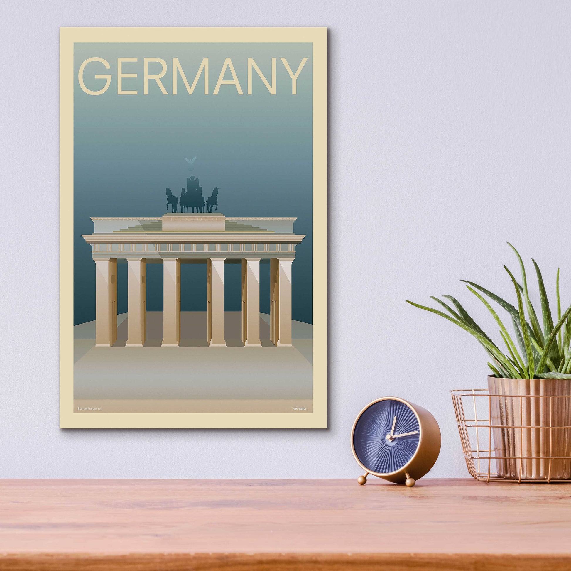 Epic Art 'Germany' by Incado, Acrylic Glass Wall Art,12x16