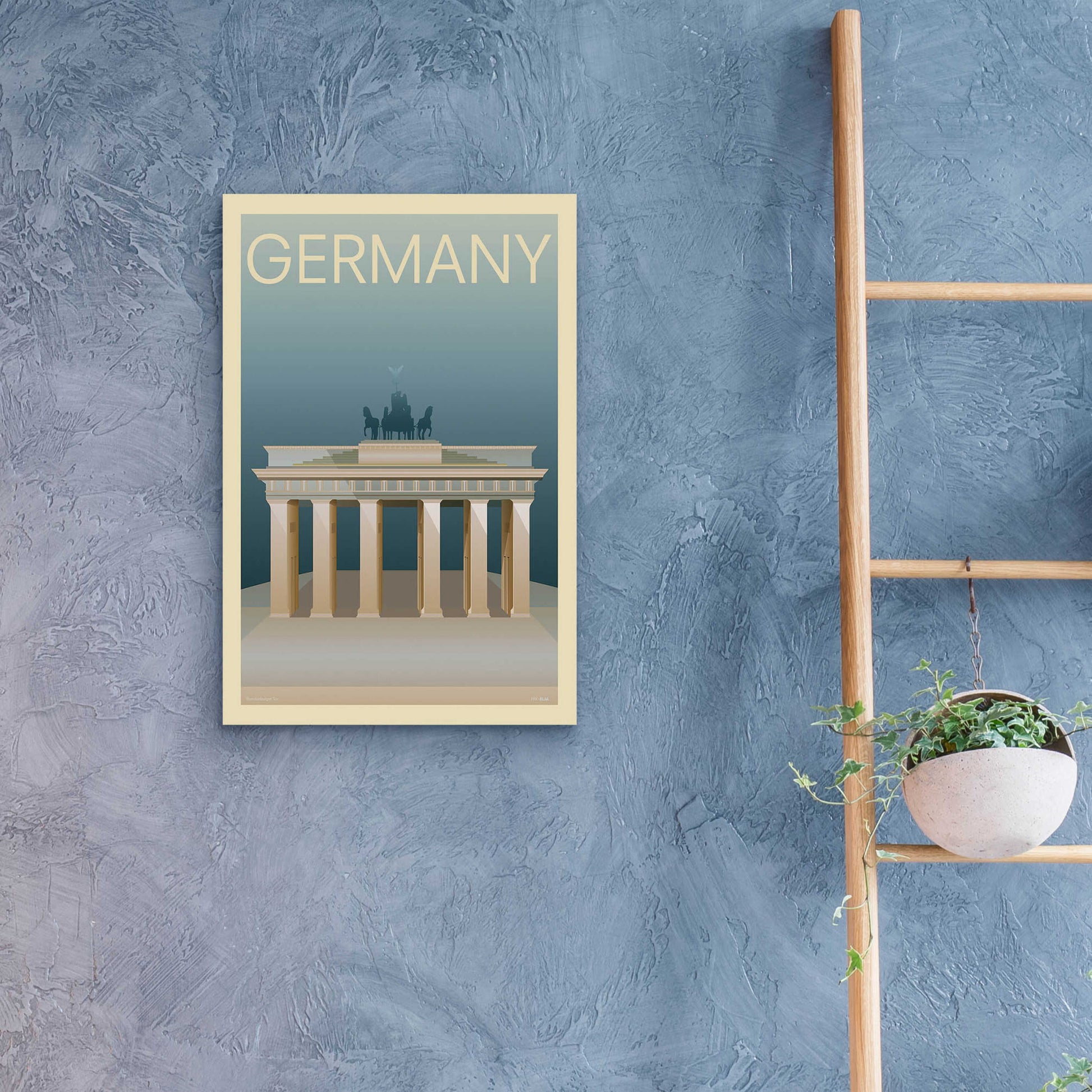 Epic Art 'Germany' by Incado, Acrylic Glass Wall Art,16x24