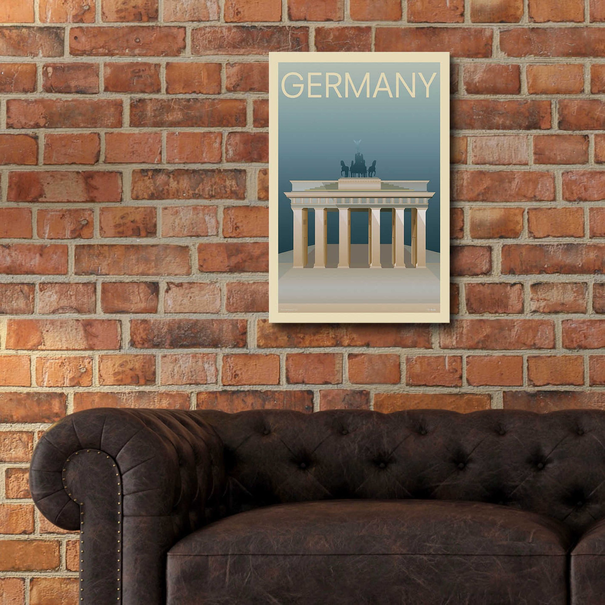 Epic Art 'Germany' by Incado, Acrylic Glass Wall Art,16x24