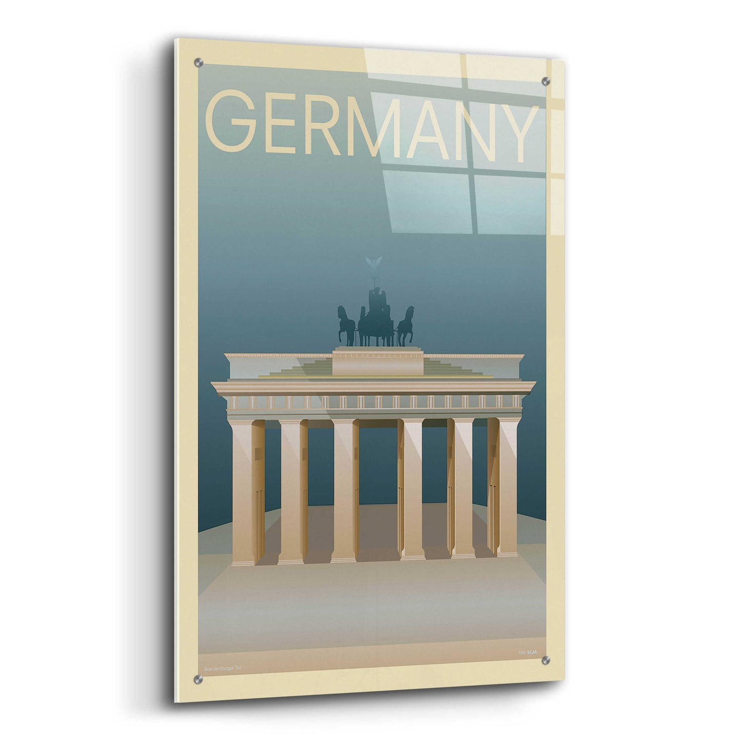 Epic Art 'Germany' by Incado, Acrylic Glass Wall Art,24x36