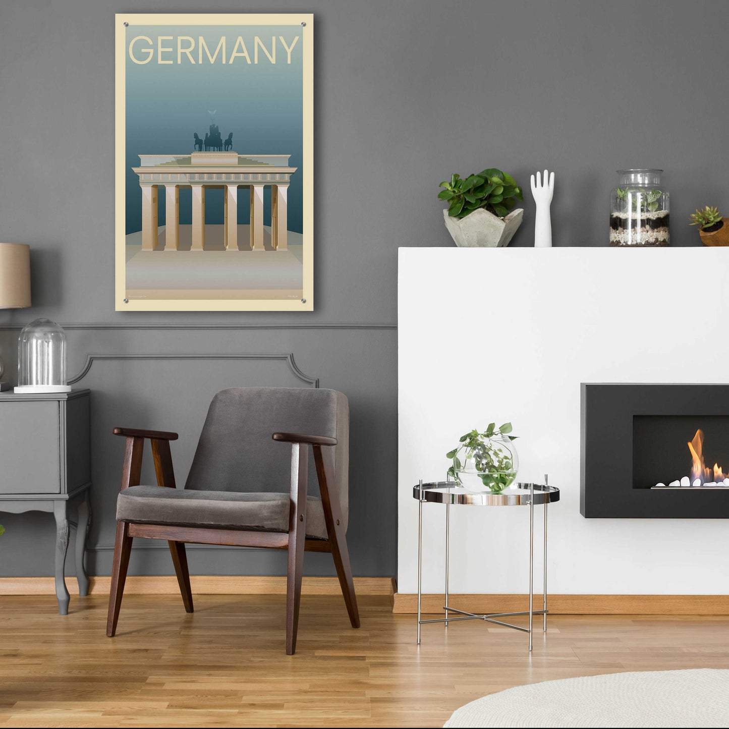 Epic Art 'Germany' by Incado, Acrylic Glass Wall Art,24x36