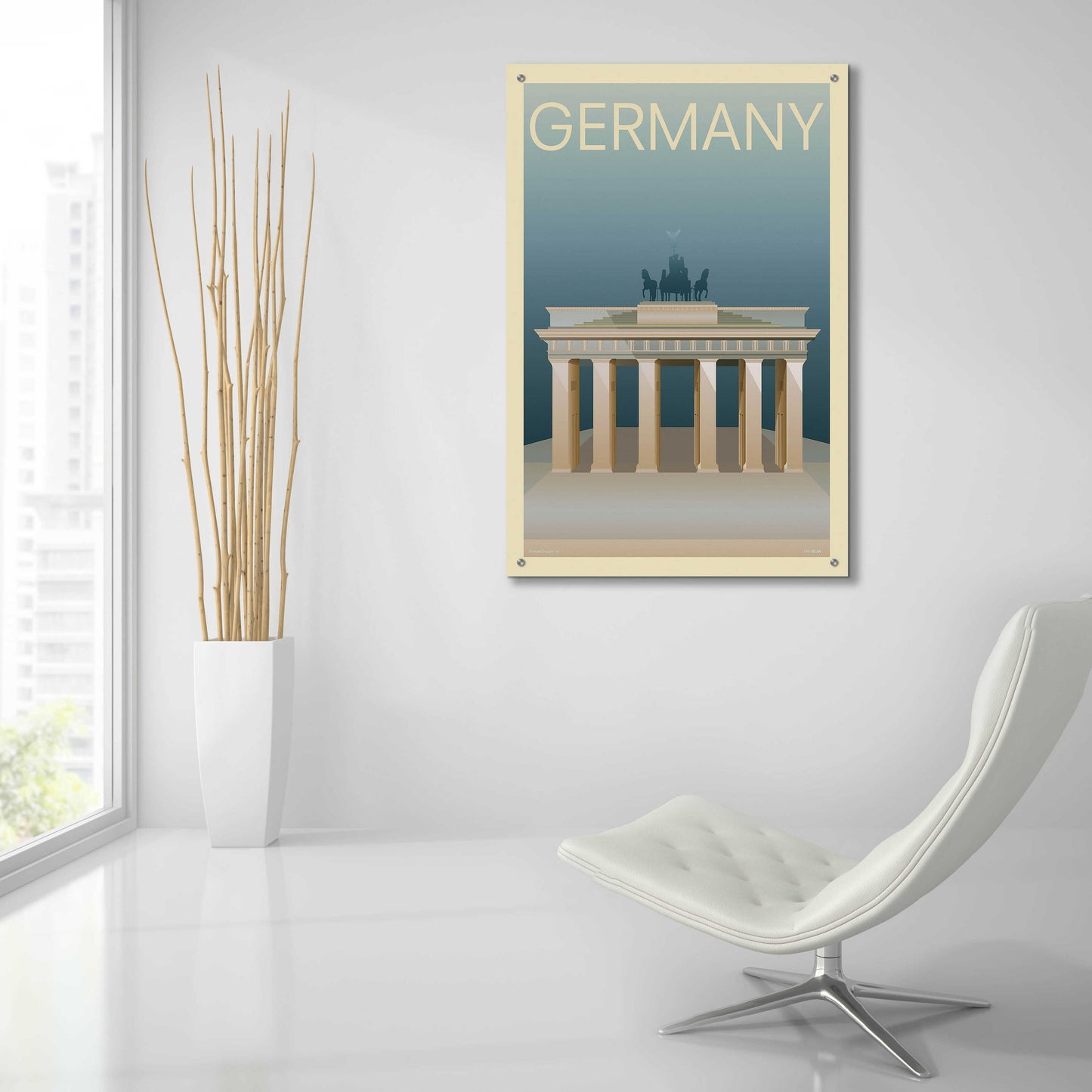 Epic Art 'Germany' by Incado, Acrylic Glass Wall Art,24x36