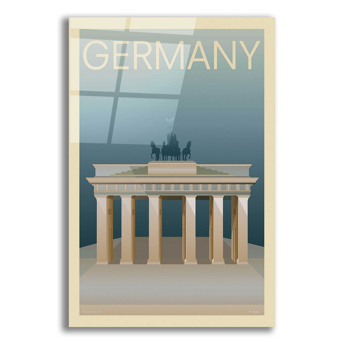 Epic Art 'Germany' by Incado, Acrylic Glass Wall Art