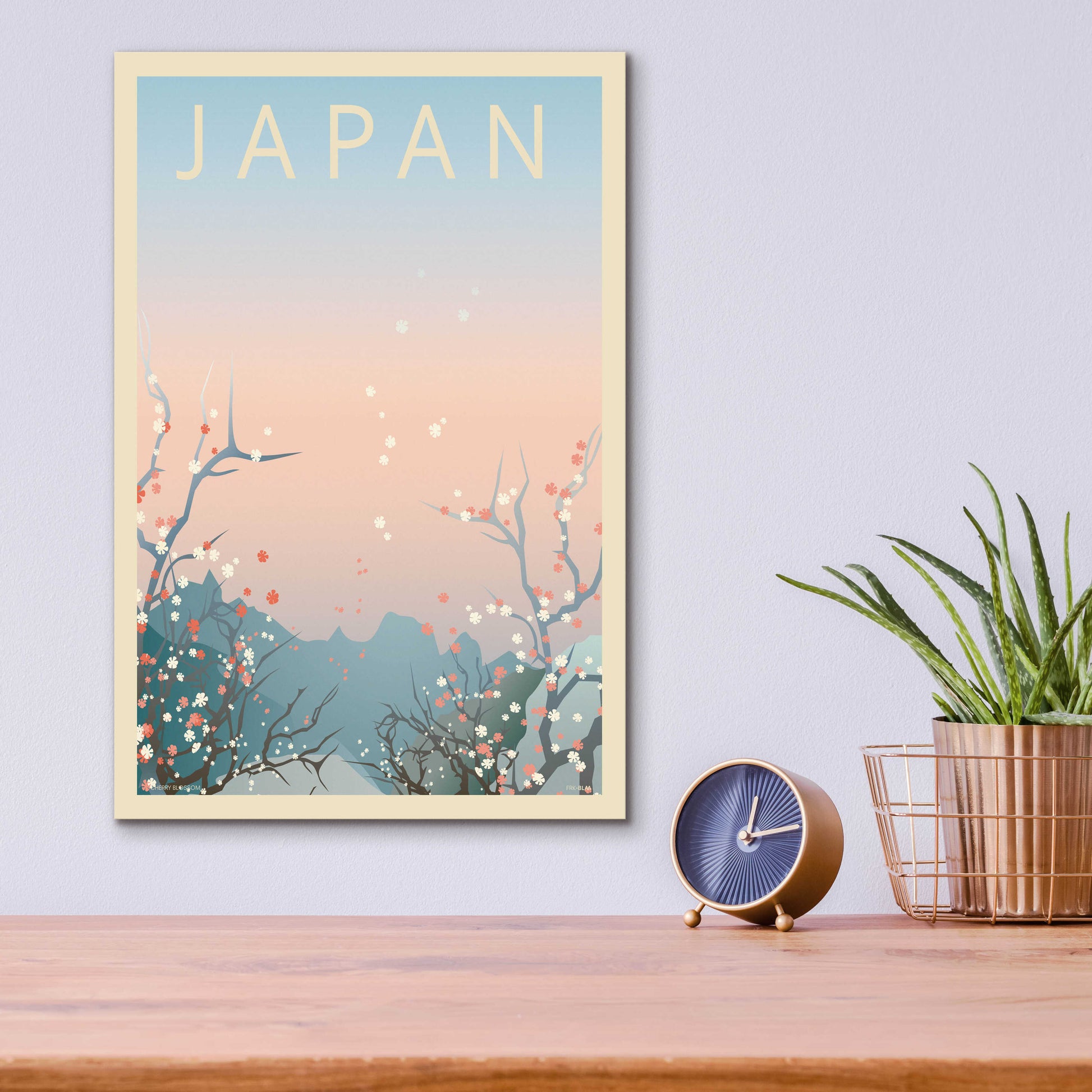 Epic Art 'Japan' by Incado, Acrylic Glass Wall Art,12x16