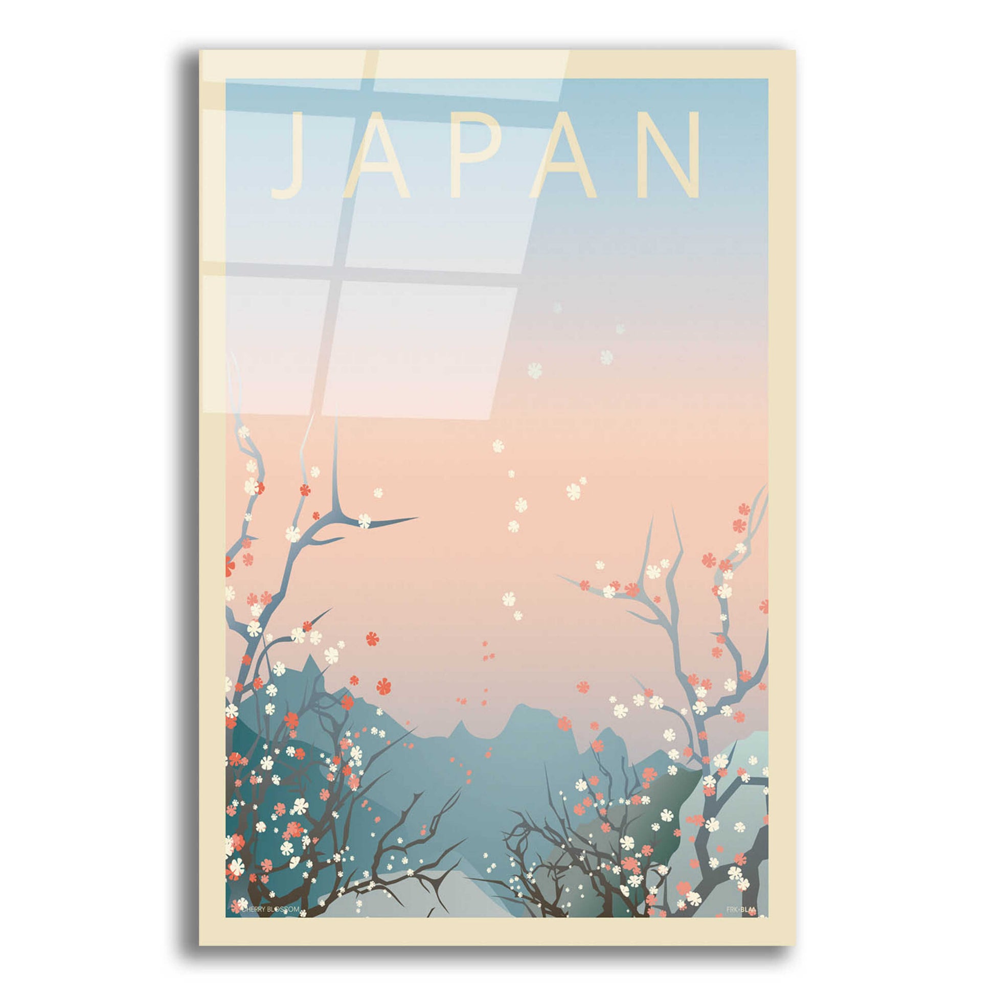 Epic Art 'Japan' by Incado, Acrylic Glass Wall Art