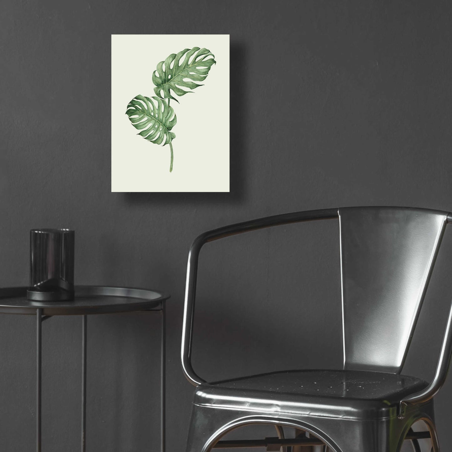 Epic Art 'Leaf Green' by Incado, Acrylic Glass Wall Art,12x16