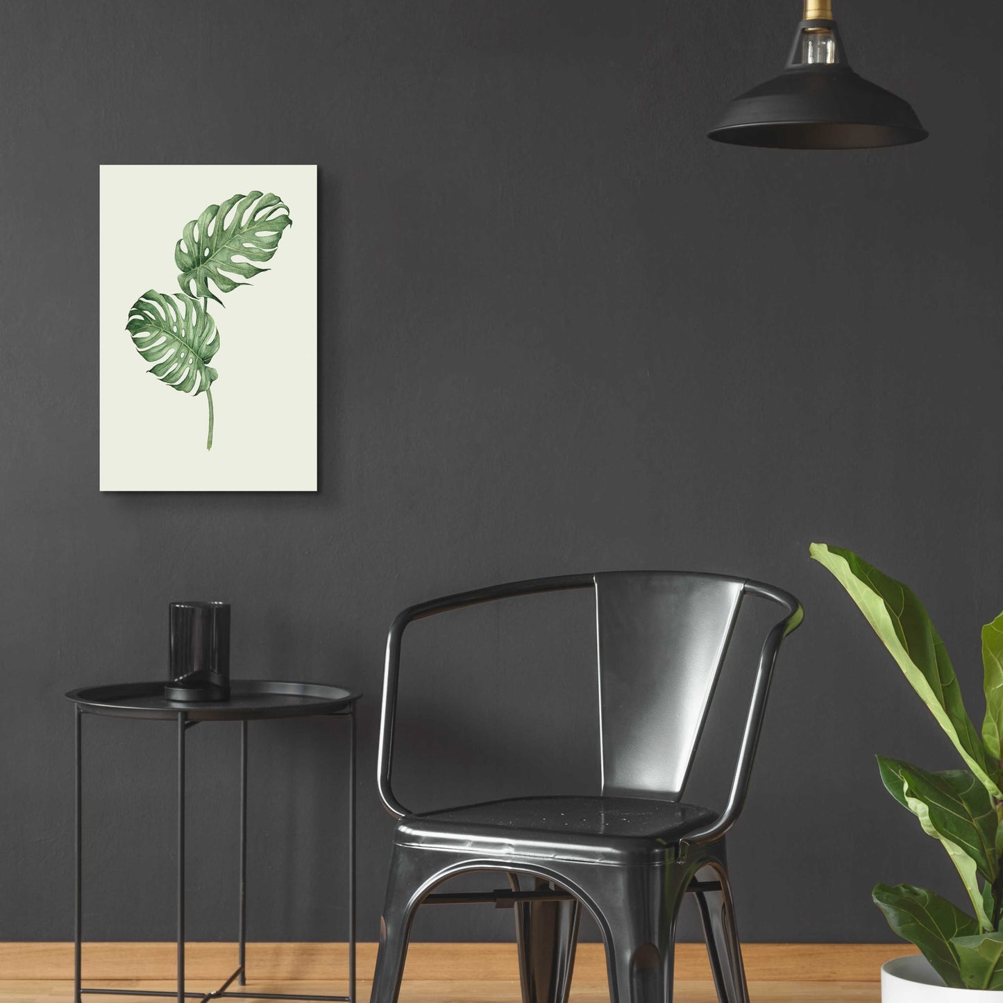 Epic Art 'Leaf Green' by Incado, Acrylic Glass Wall Art,16x24