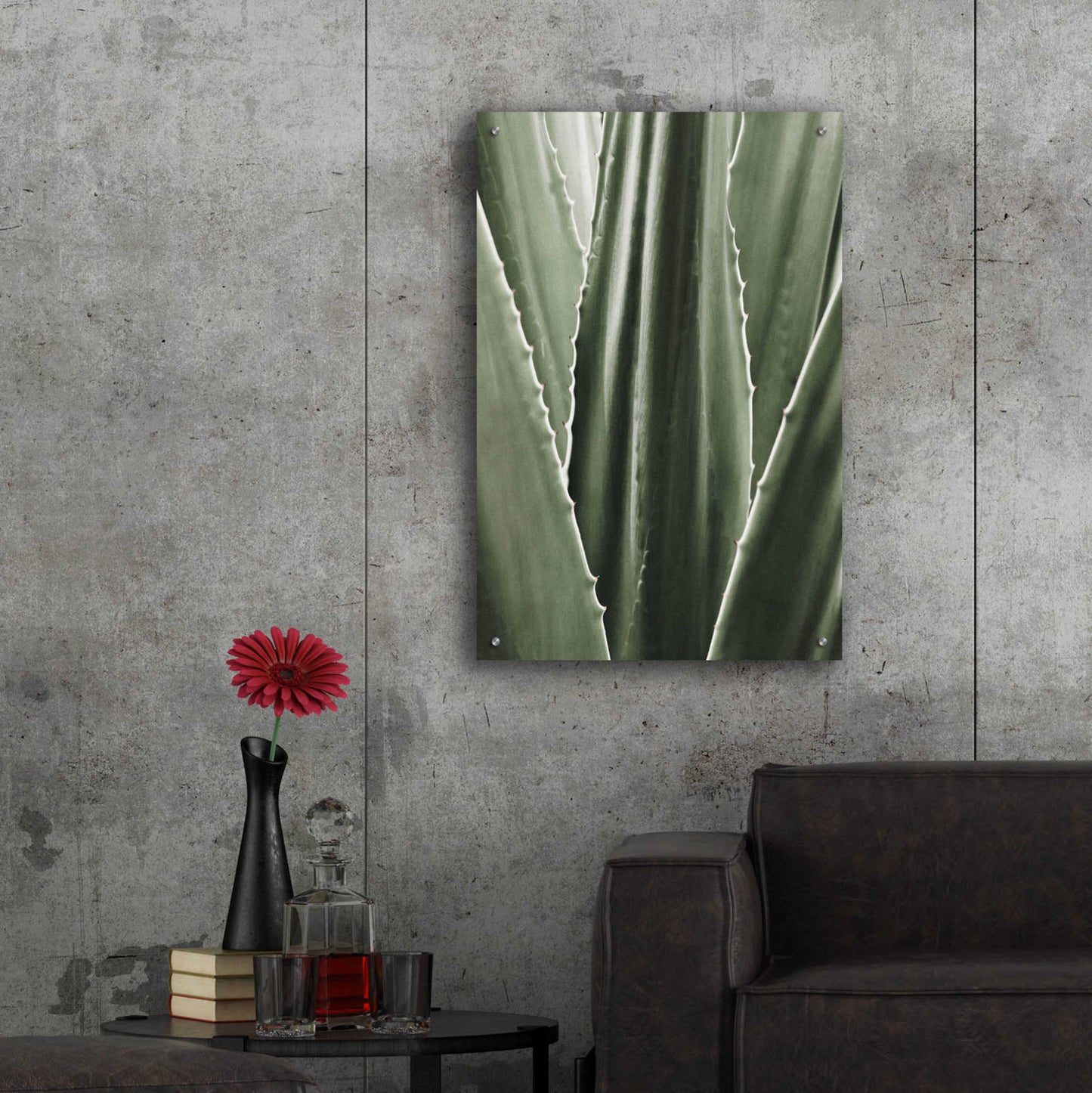 Epic Art 'Leaf I' by Incado, Acrylic Glass Wall Art,24x36