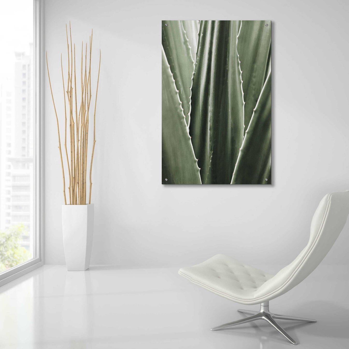 Epic Art 'Leaf I' by Incado, Acrylic Glass Wall Art,24x36