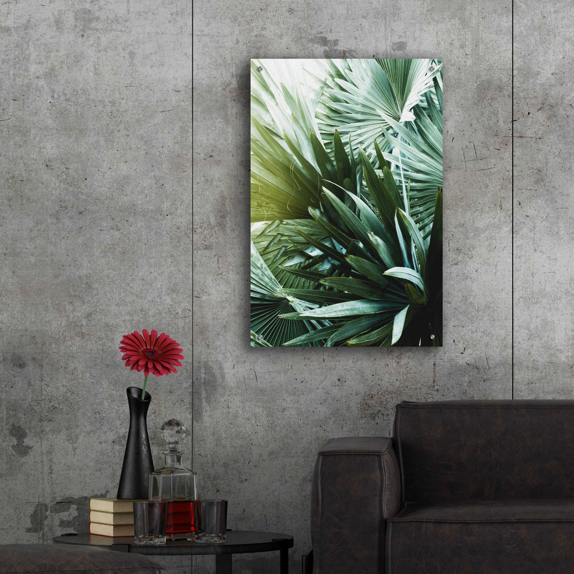 Epic Art 'Leaf II' by Incado, Acrylic Glass Wall Art,24x36