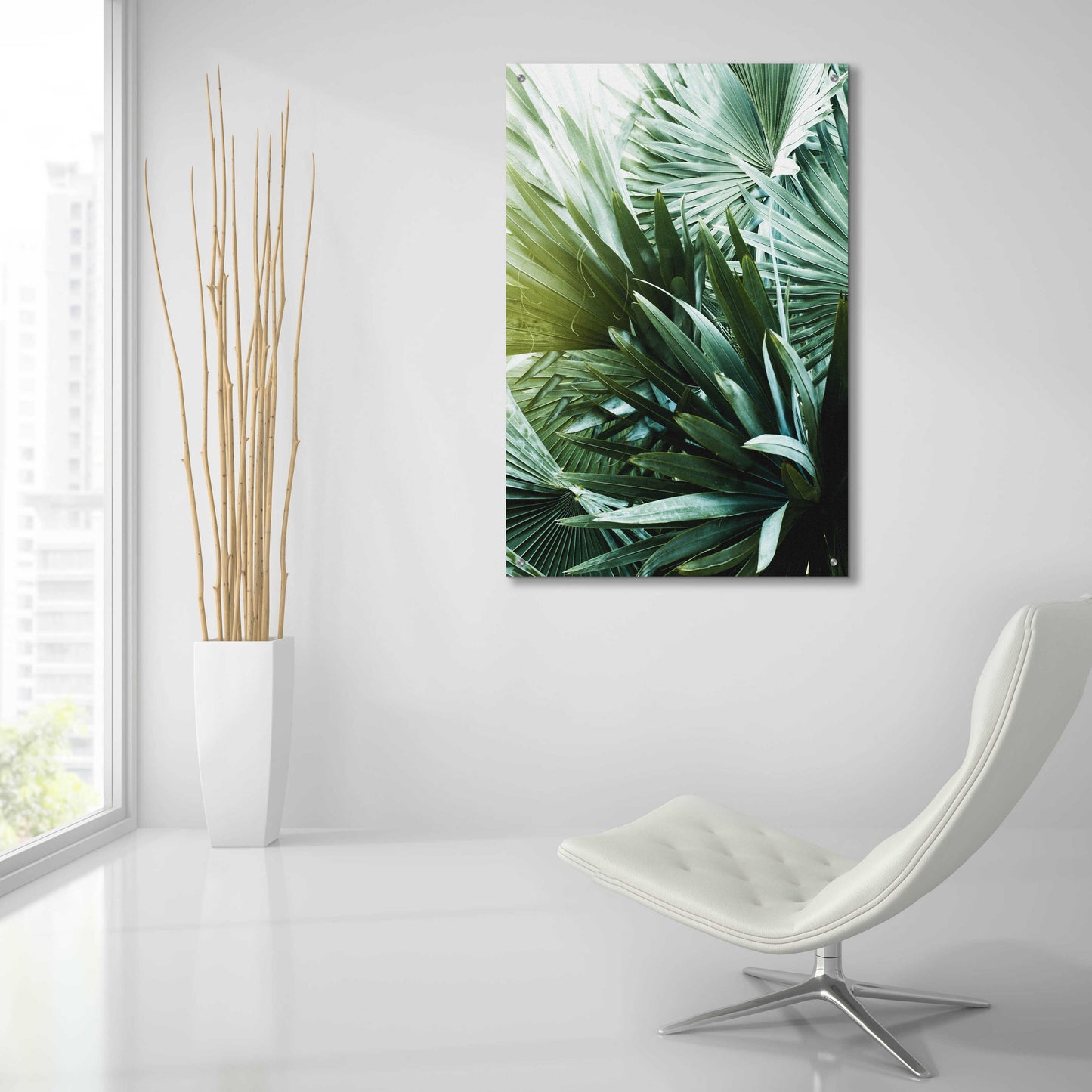 Epic Art 'Leaf II' by Incado, Acrylic Glass Wall Art,24x36