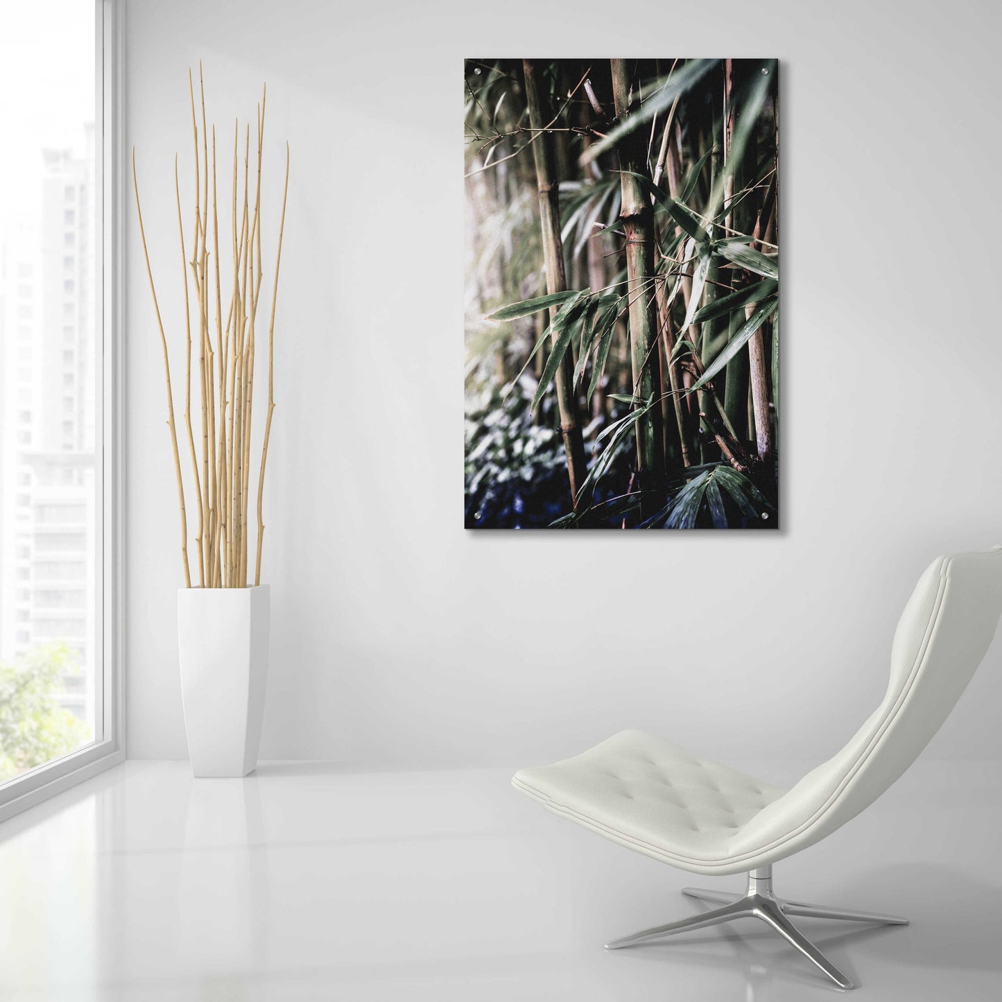 Epic Art 'Leaf III' by Incado, Acrylic Glass Wall Art,24x36