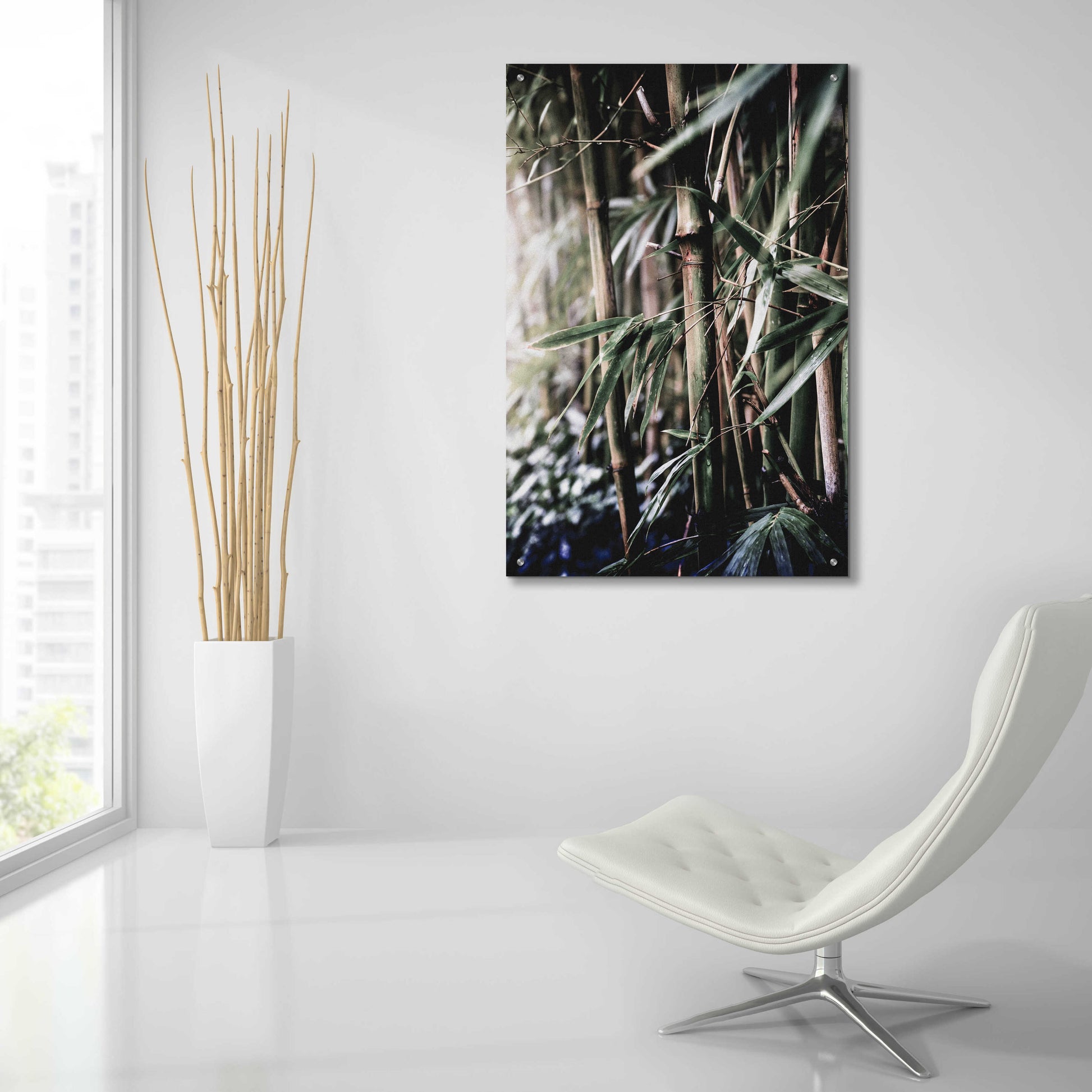 Epic Art 'Leaf III' by Incado, Acrylic Glass Wall Art,24x36