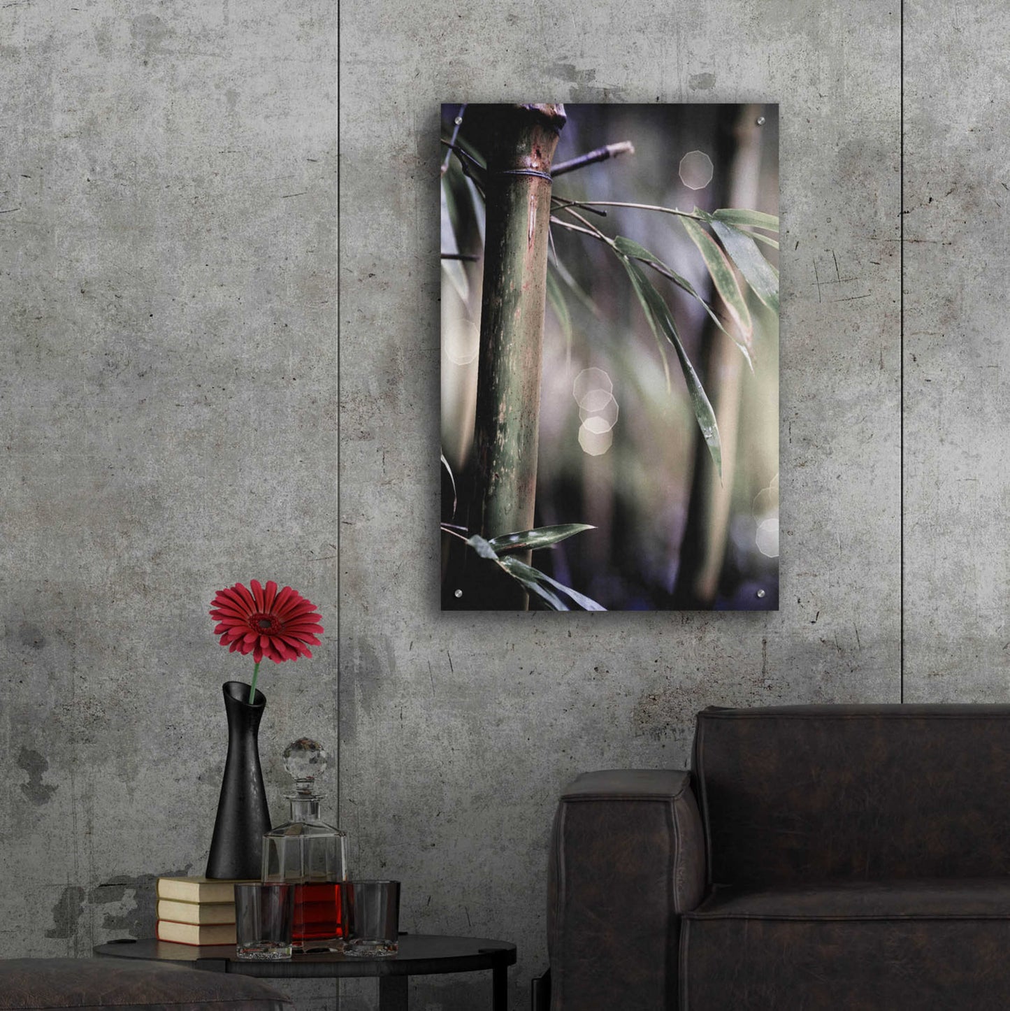 Epic Art 'Leaf IV' by Incado, Acrylic Glass Wall Art,24x36