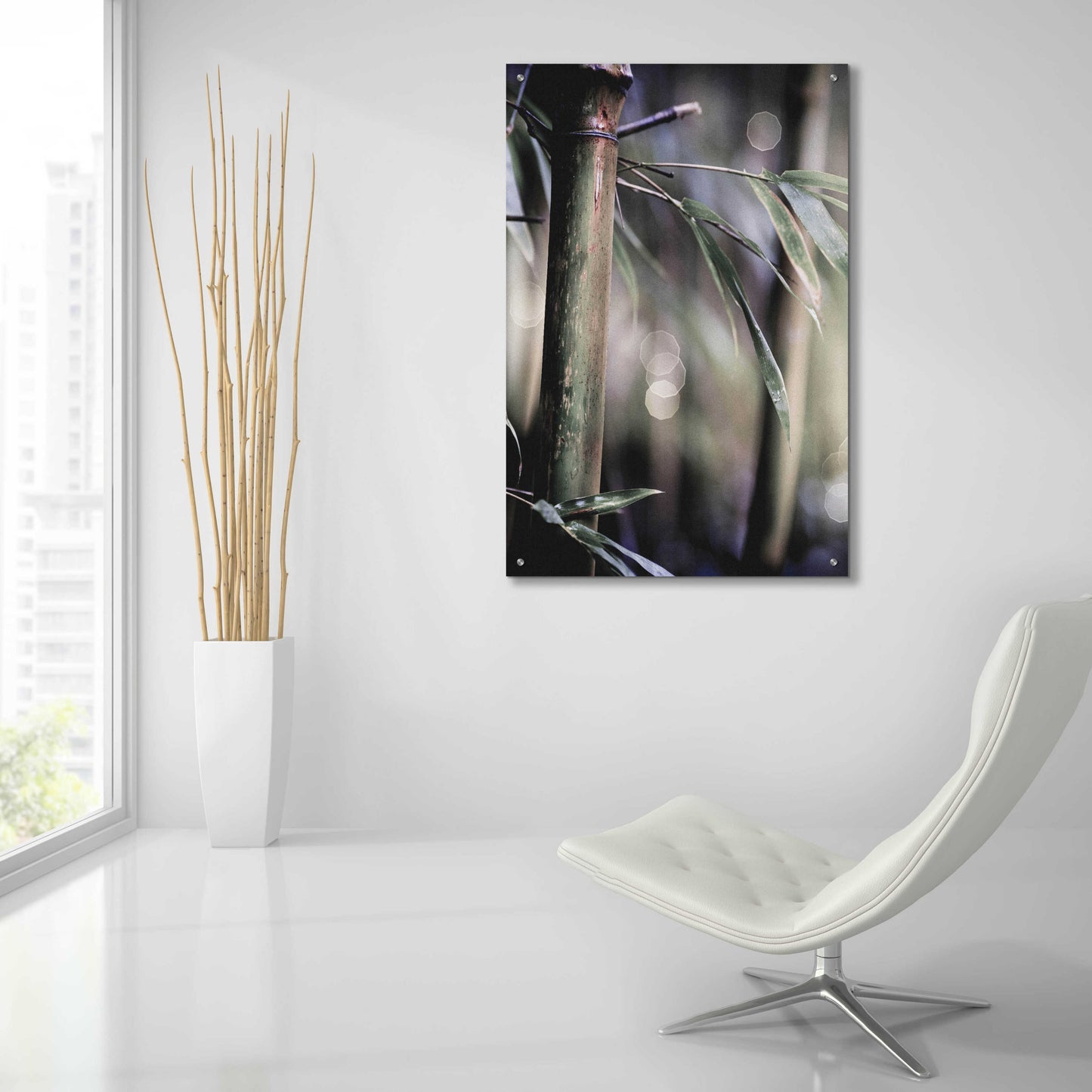 Epic Art 'Leaf IV' by Incado, Acrylic Glass Wall Art,24x36