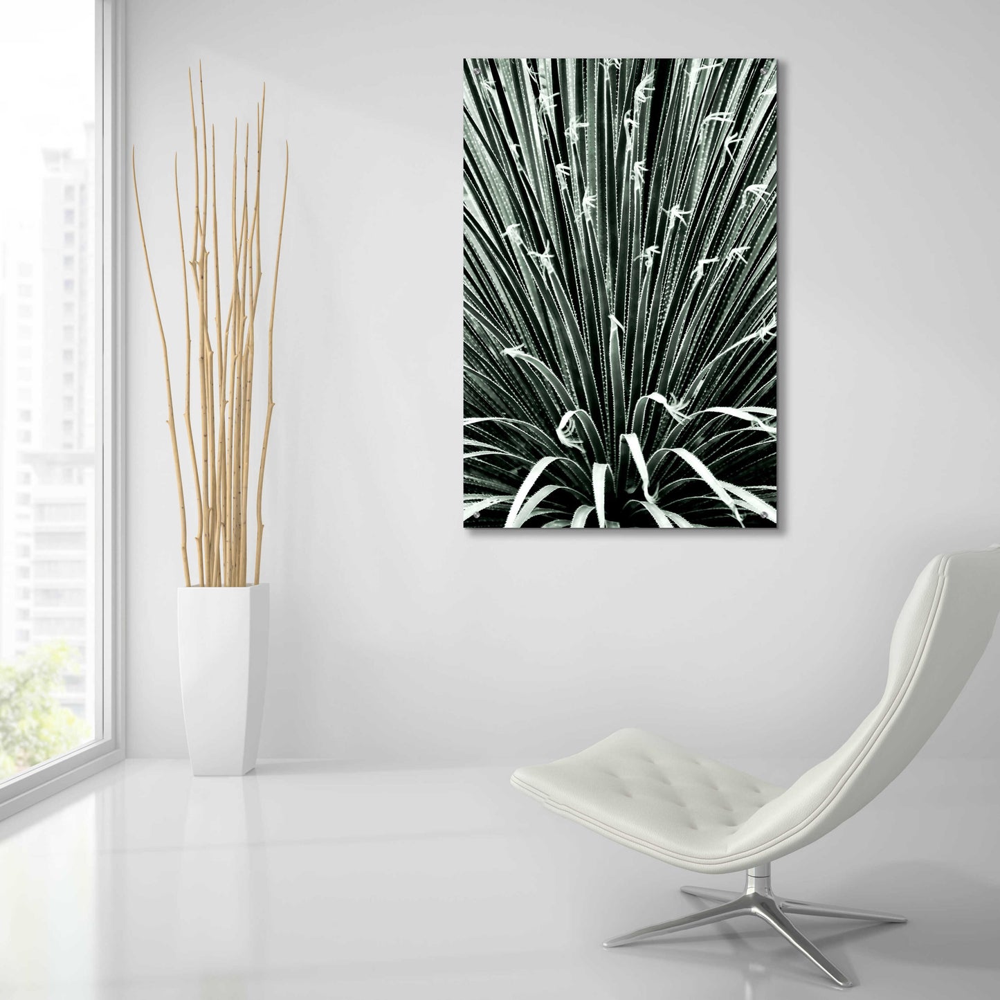 Epic Art 'Leaf V' by Incado, Acrylic Glass Wall Art,24x36