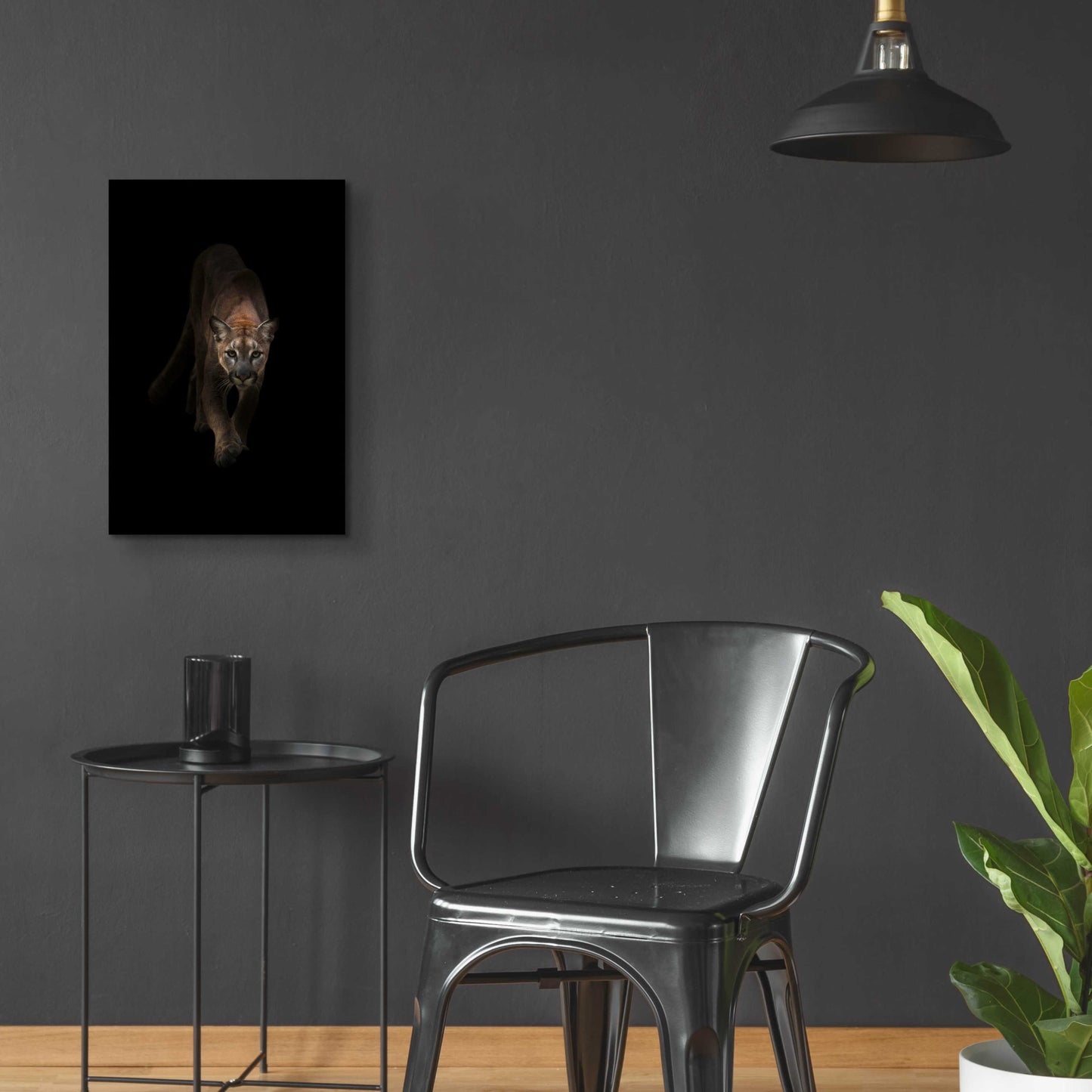 Epic Art 'Lion' by Incado, Acrylic Glass Wall Art,16x24