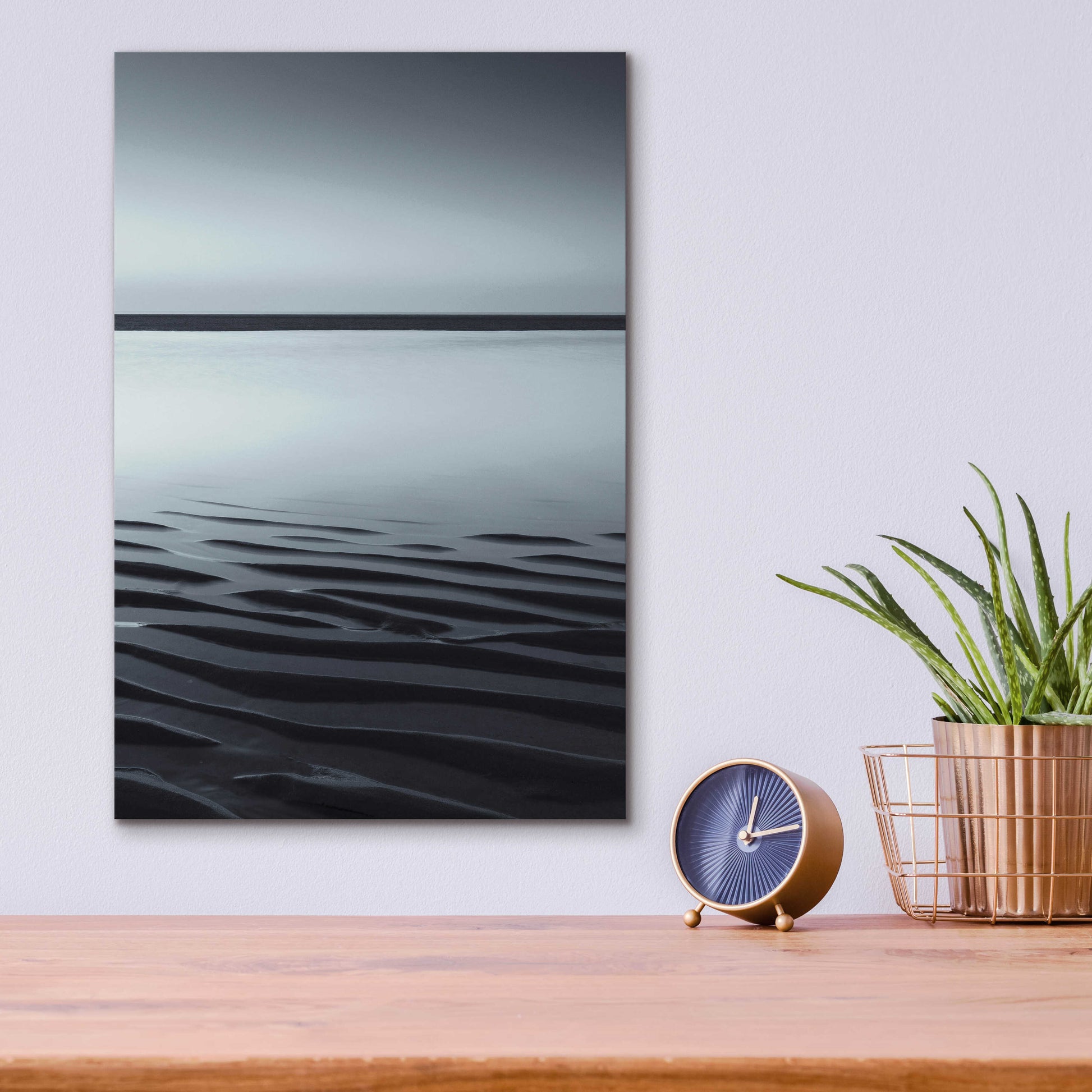 Epic Art 'Low Tide' by Incado, Acrylic Glass Wall Art,12x16