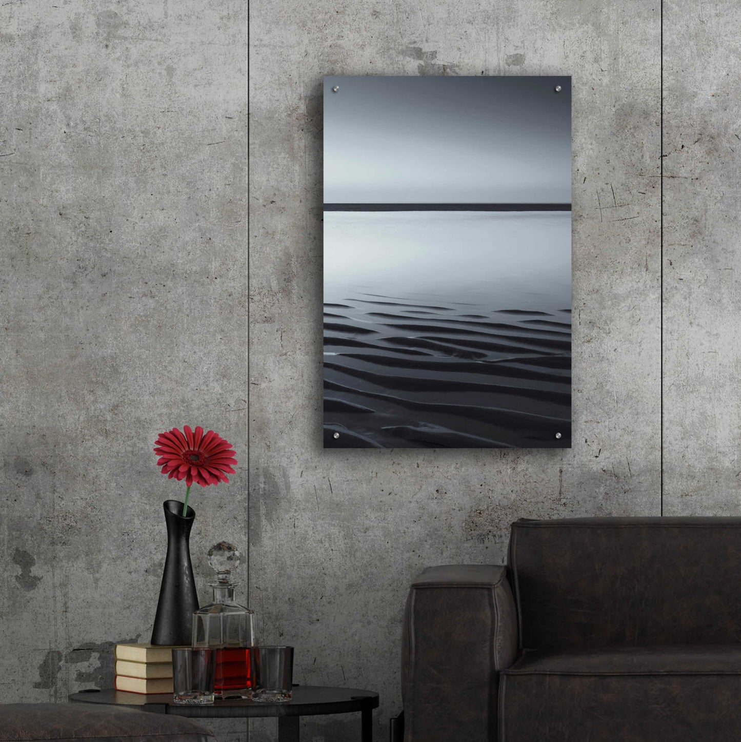 Epic Art 'Low Tide' by Incado, Acrylic Glass Wall Art,24x36