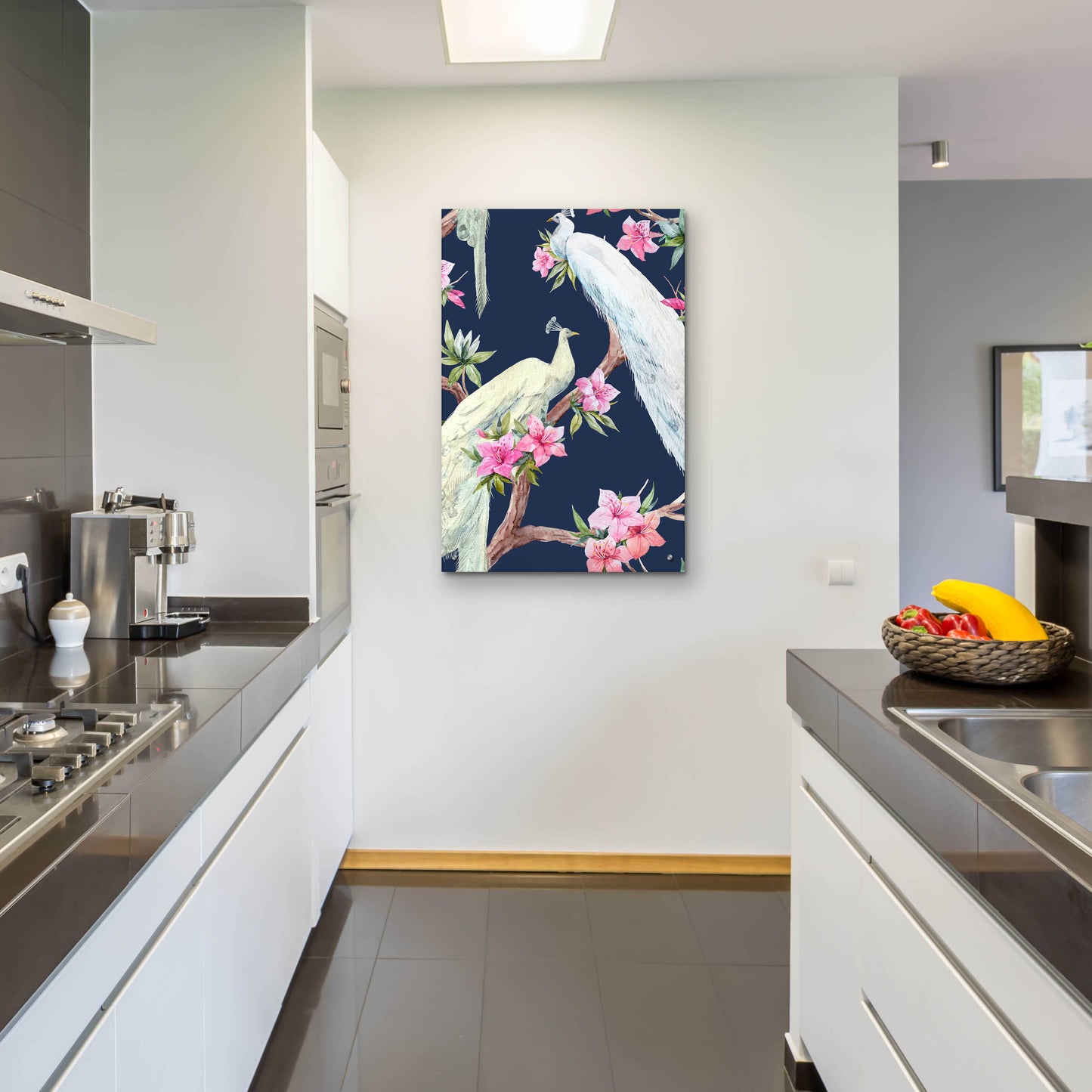 Epic Art 'Paradis Birds II' by Incado, Acrylic Glass Wall Art,24x36