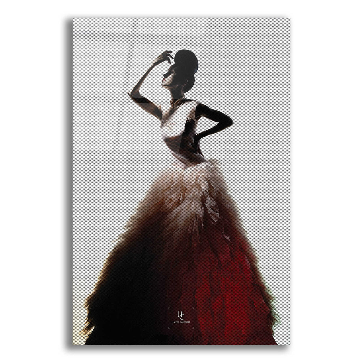 Epic Art 'Redlingo' by Incado, Acrylic Glass Wall Art