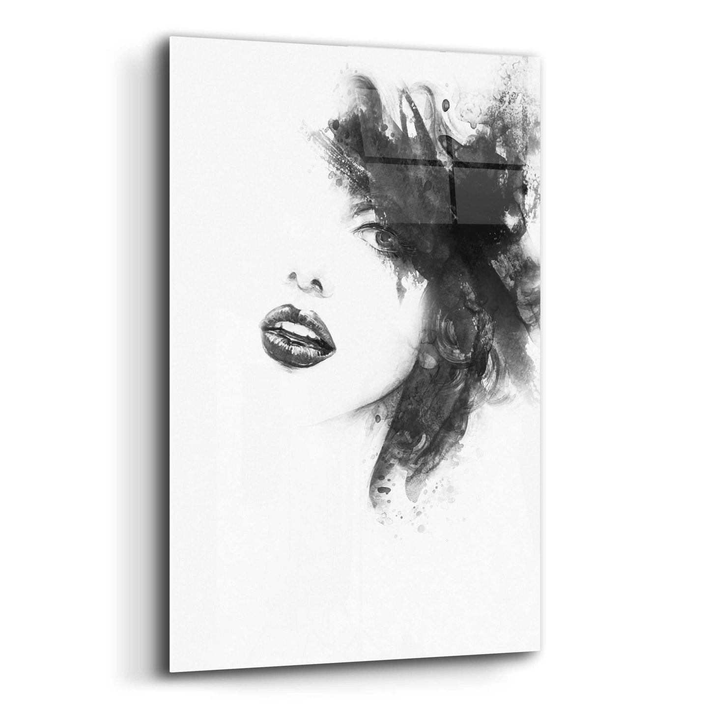 Epic Art 'Shadow Girl' by Incado, Acrylic Glass Wall Art,12x16