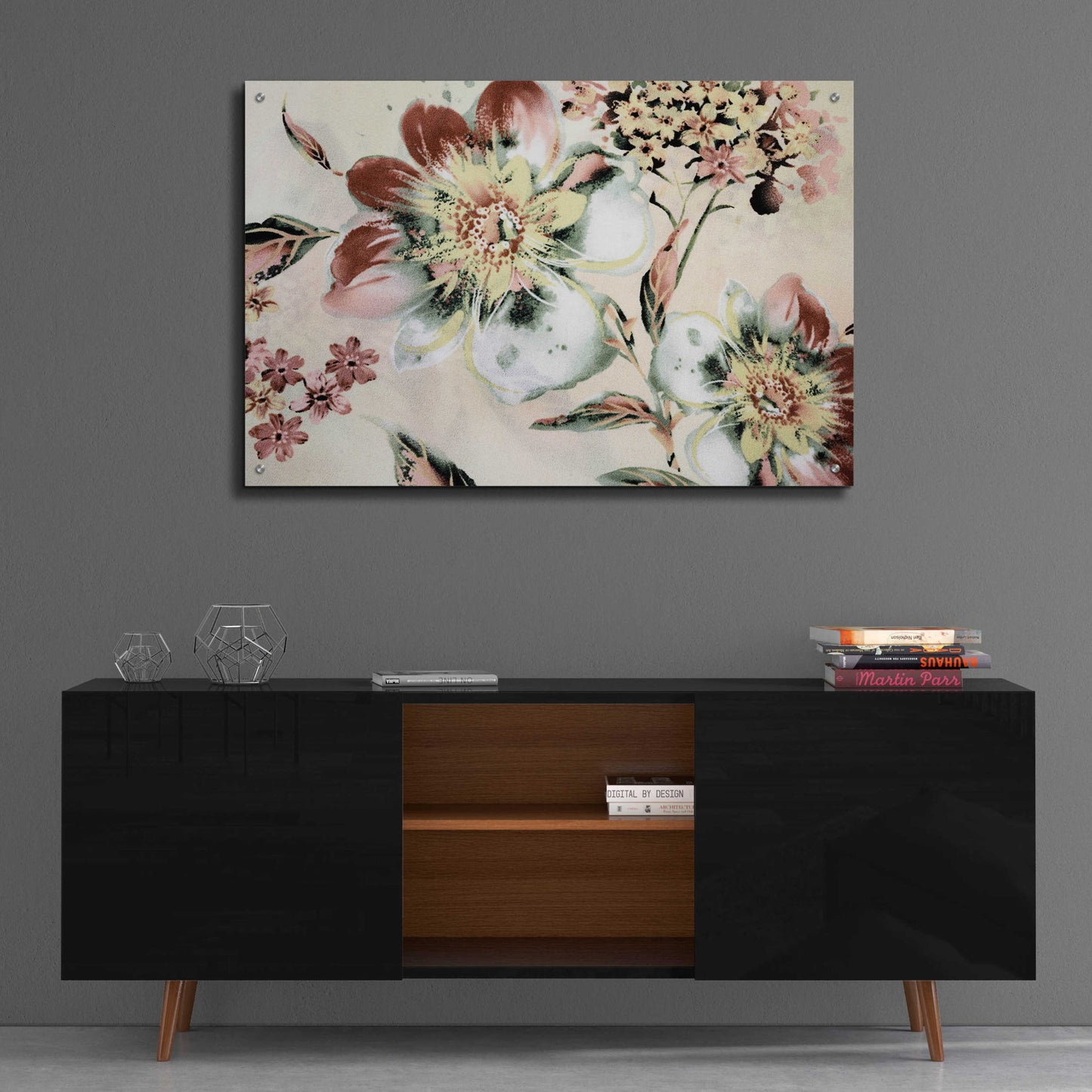 Epic Art 'Summer Flower' by Incado, Acrylic Glass Wall Art,36x24