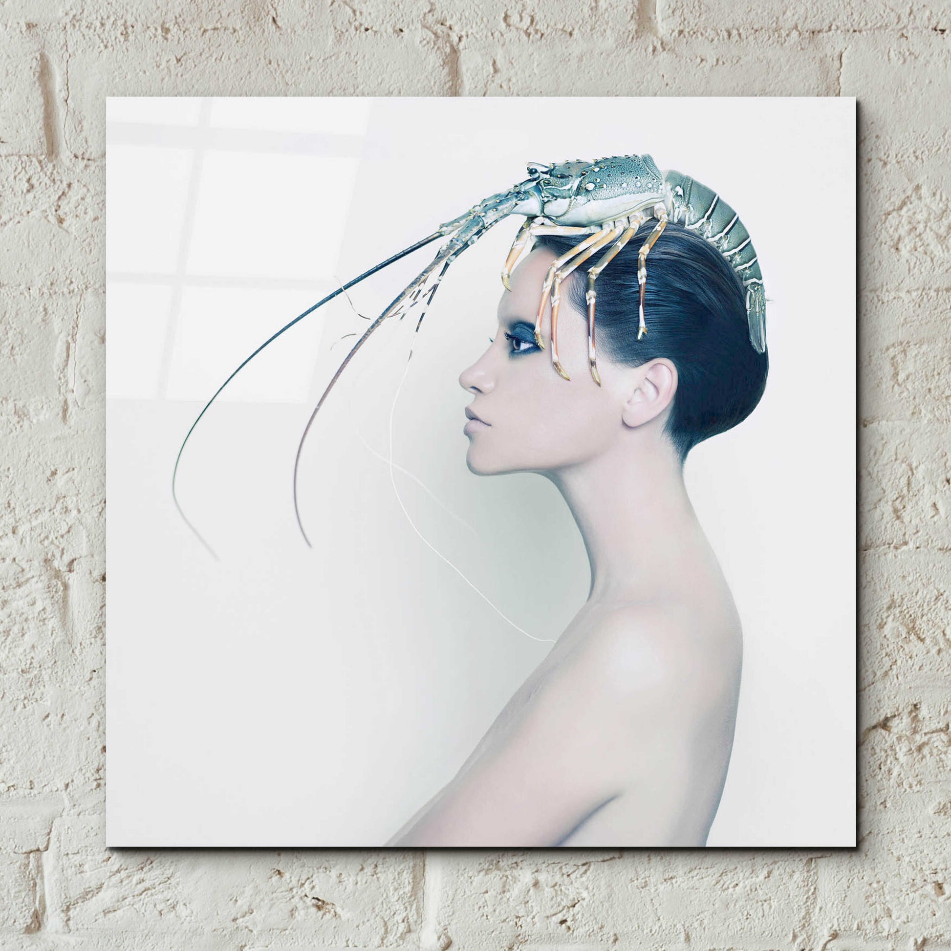 Epic Art 'The Lady' by Incado, Acrylic Glass Wall Art,12x12