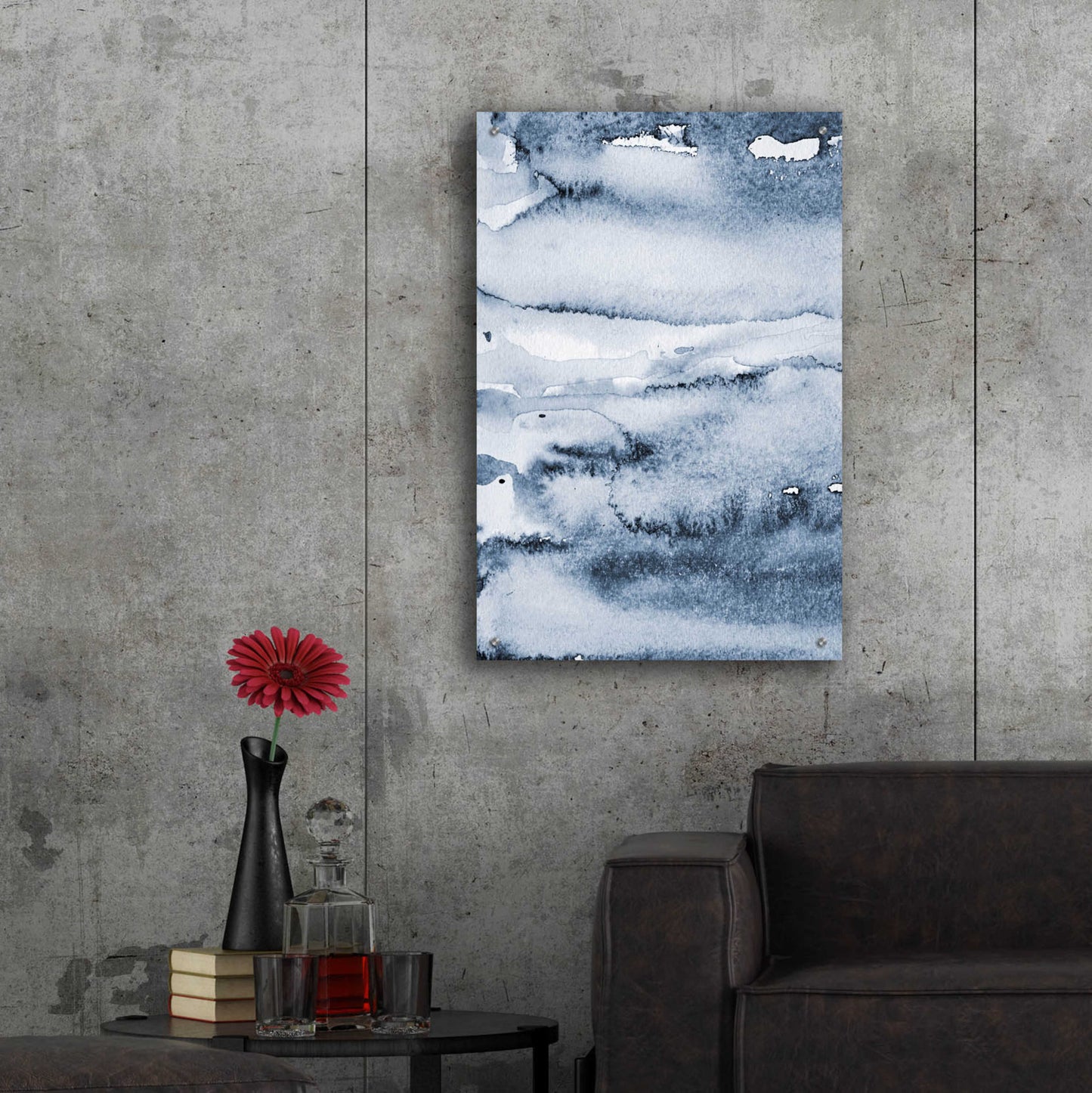 Epic Art 'Water I' by Incado, Acrylic Glass Wall Art,24x36