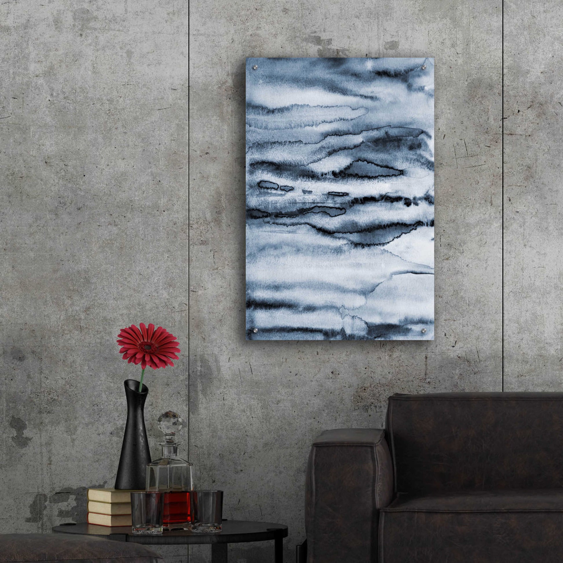 Epic Art 'Water II' by Incado, Acrylic Glass Wall Art,24x36