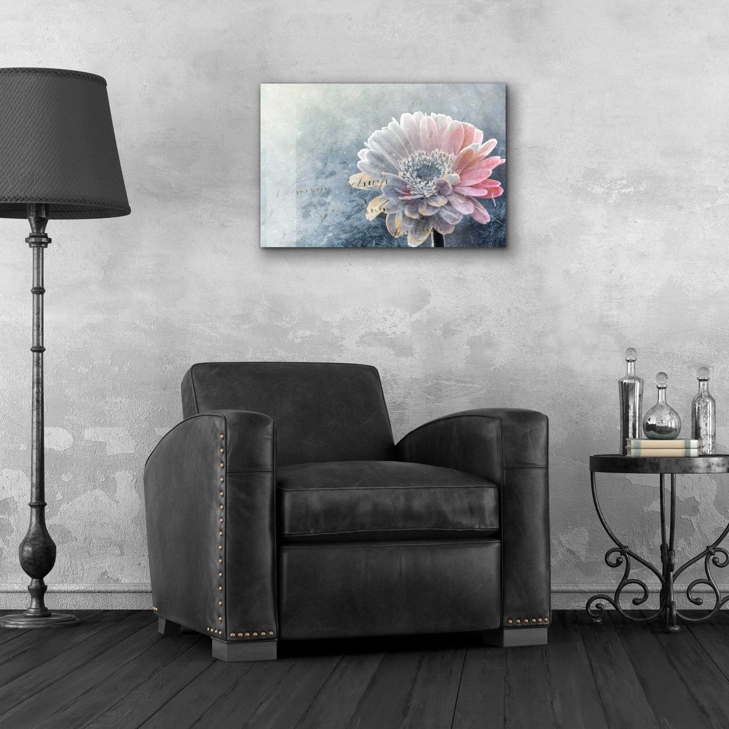 Epic Art 'Winter Flower' by Incado, Acrylic Glass Wall Art,24x16