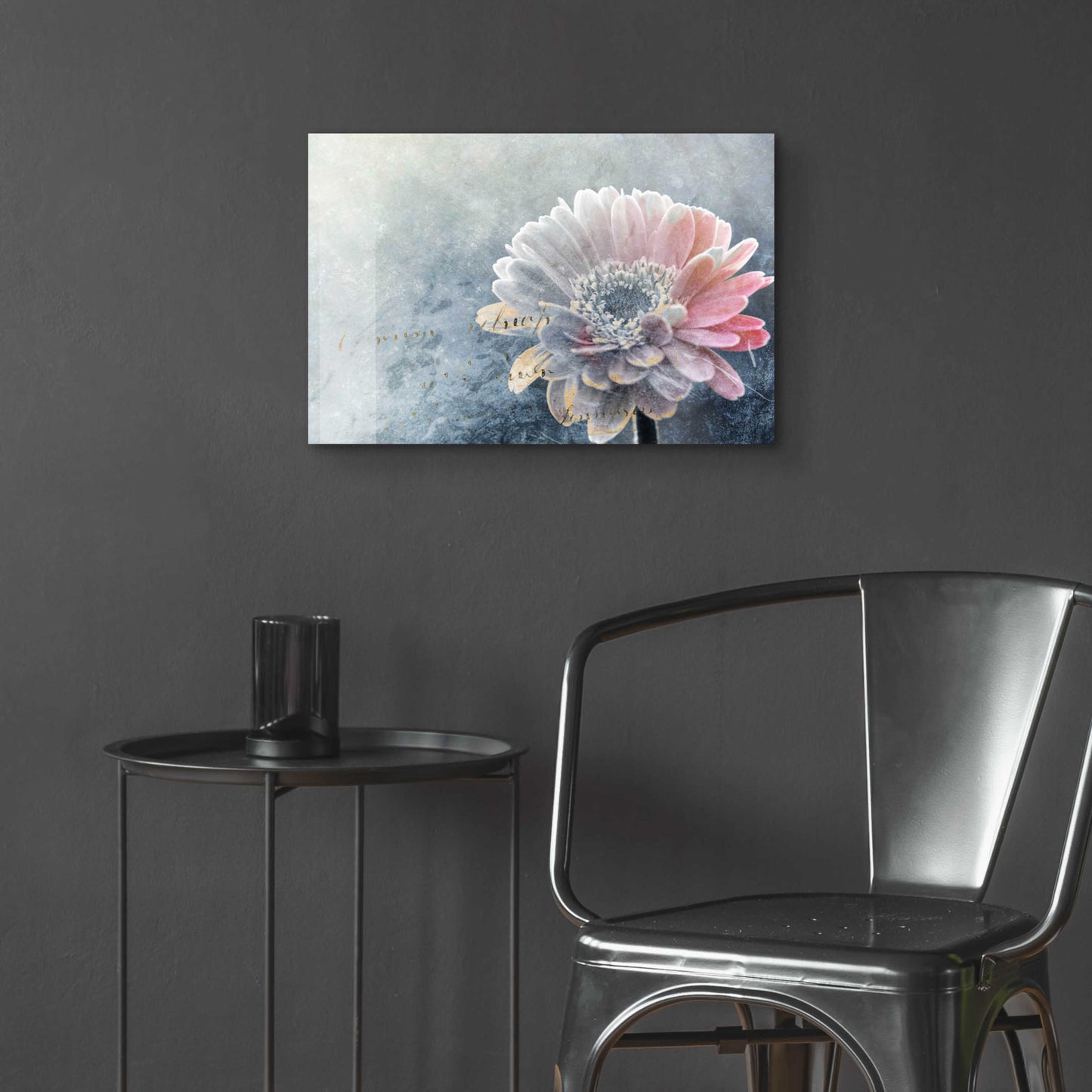 Epic Art 'Winter Flower' by Incado, Acrylic Glass Wall Art,24x16