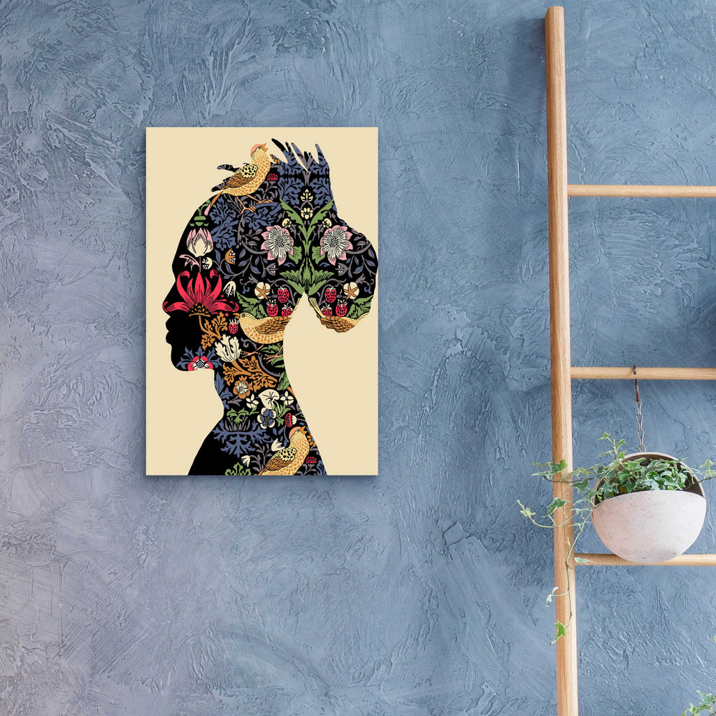 Epic Art 'Afro Man' by Ioana Horvat, Acrylic Glass Wall Art,16x24