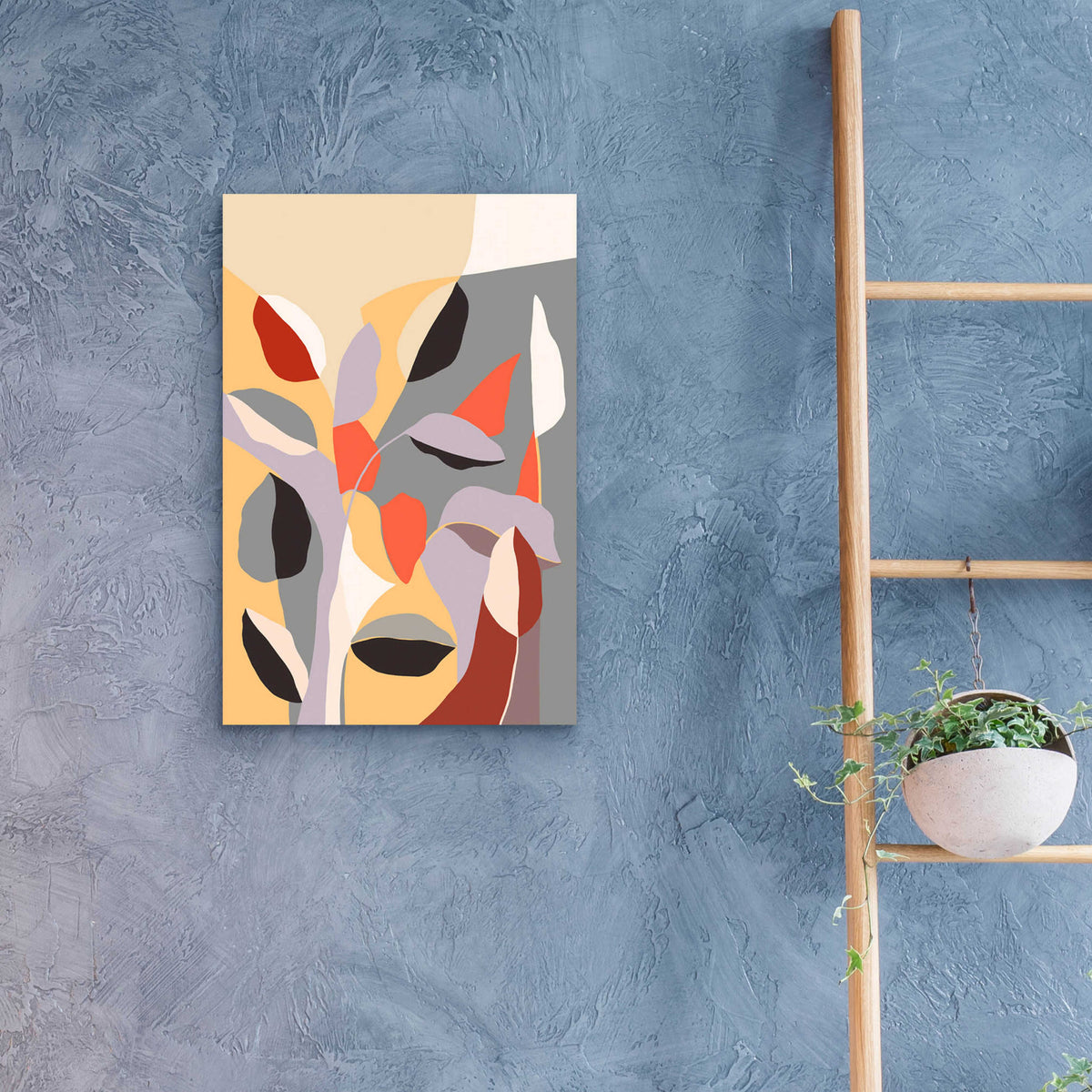 Epic Art 'Happy Leaves B' by Ioana Horvat, Acrylic Glass Wall Art,16x24