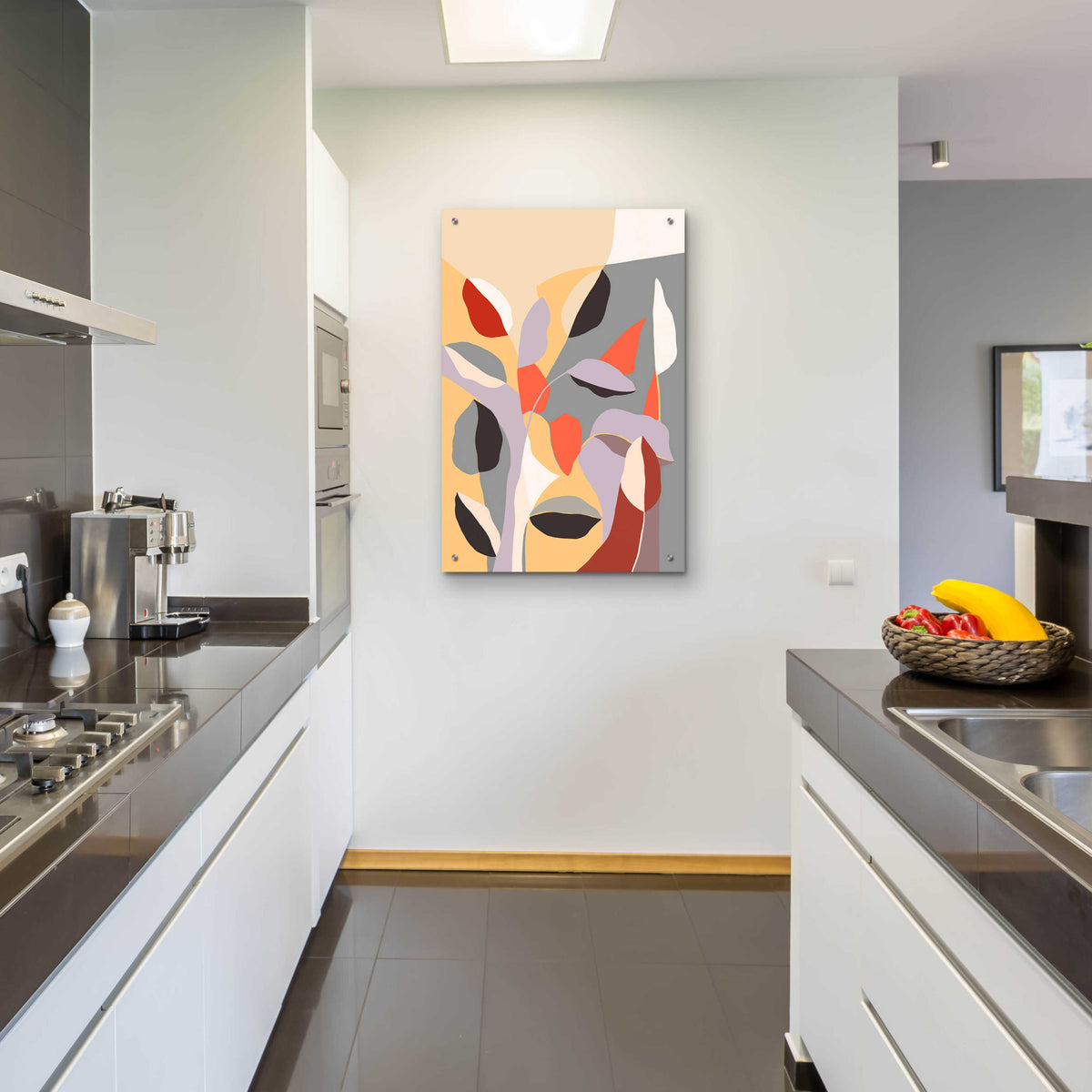 Epic Art 'Happy Leaves B' by Ioana Horvat, Acrylic Glass Wall Art,24x36