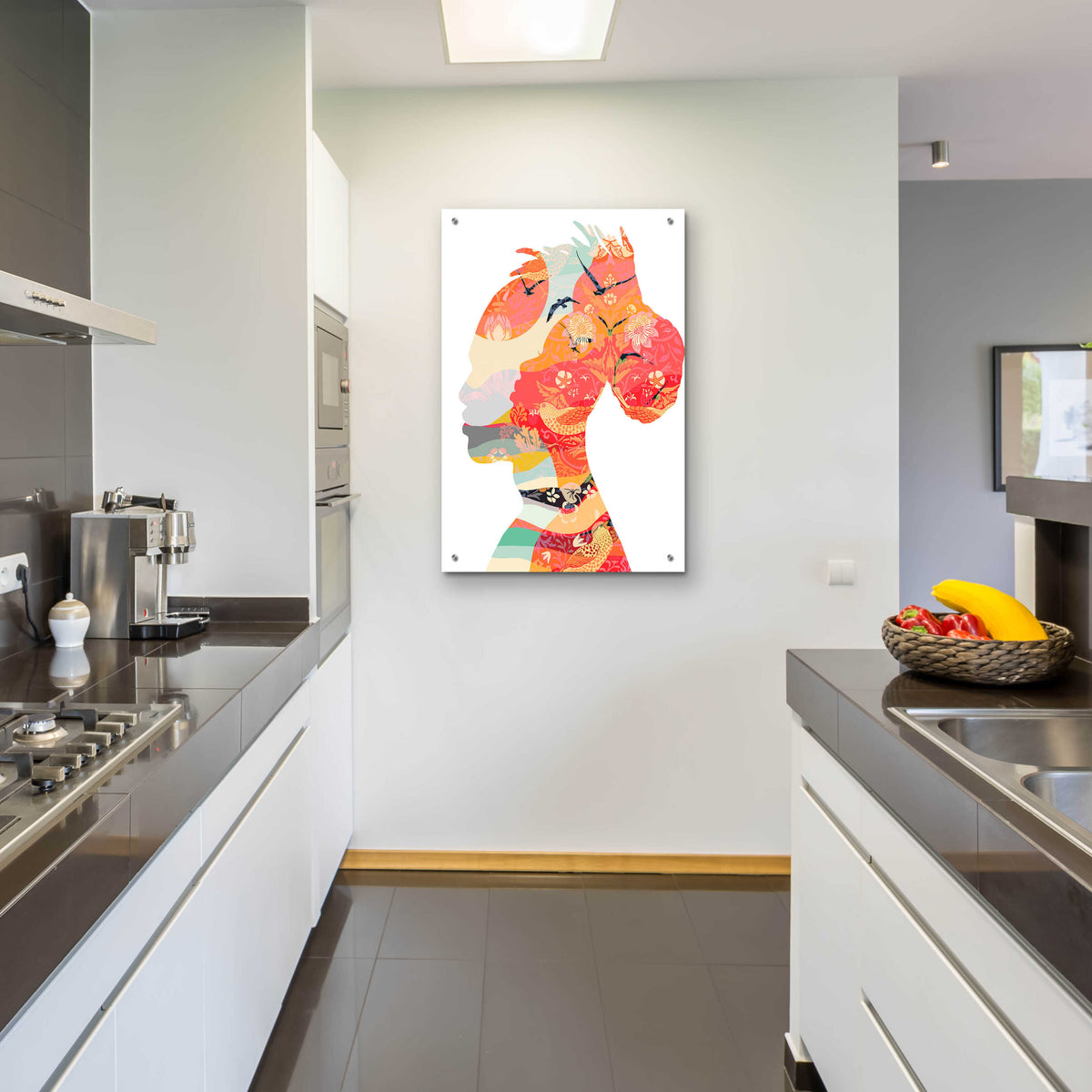 Epic Art 'Two' by Ioana Horvat, Acrylic Glass Wall Art,24x36