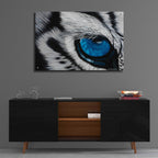 Epic Art 'Tiger Eye' by Jan Henderson, Acrylic Glass Wall Art,36x24