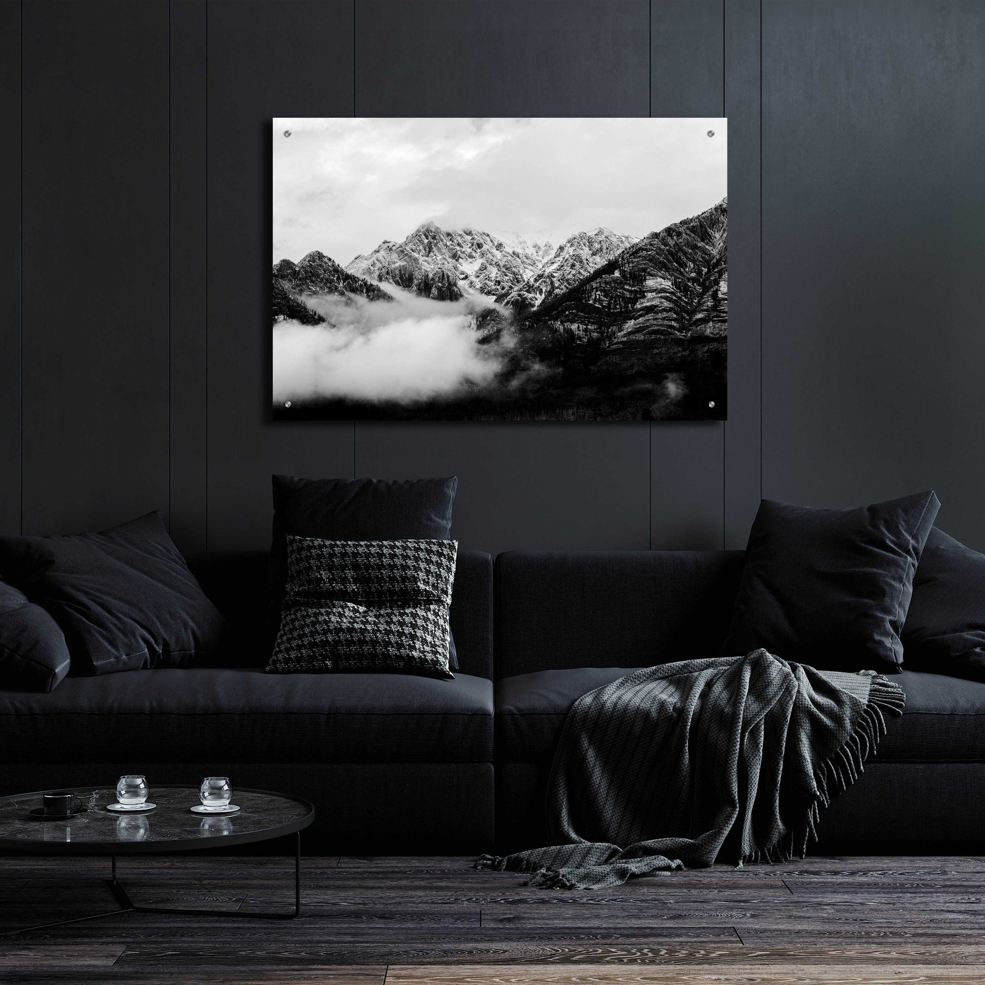 Epic Art 'Canadian Rockies' by Jennifer Henriksen, Acrylic Glass Wall Art,36x24