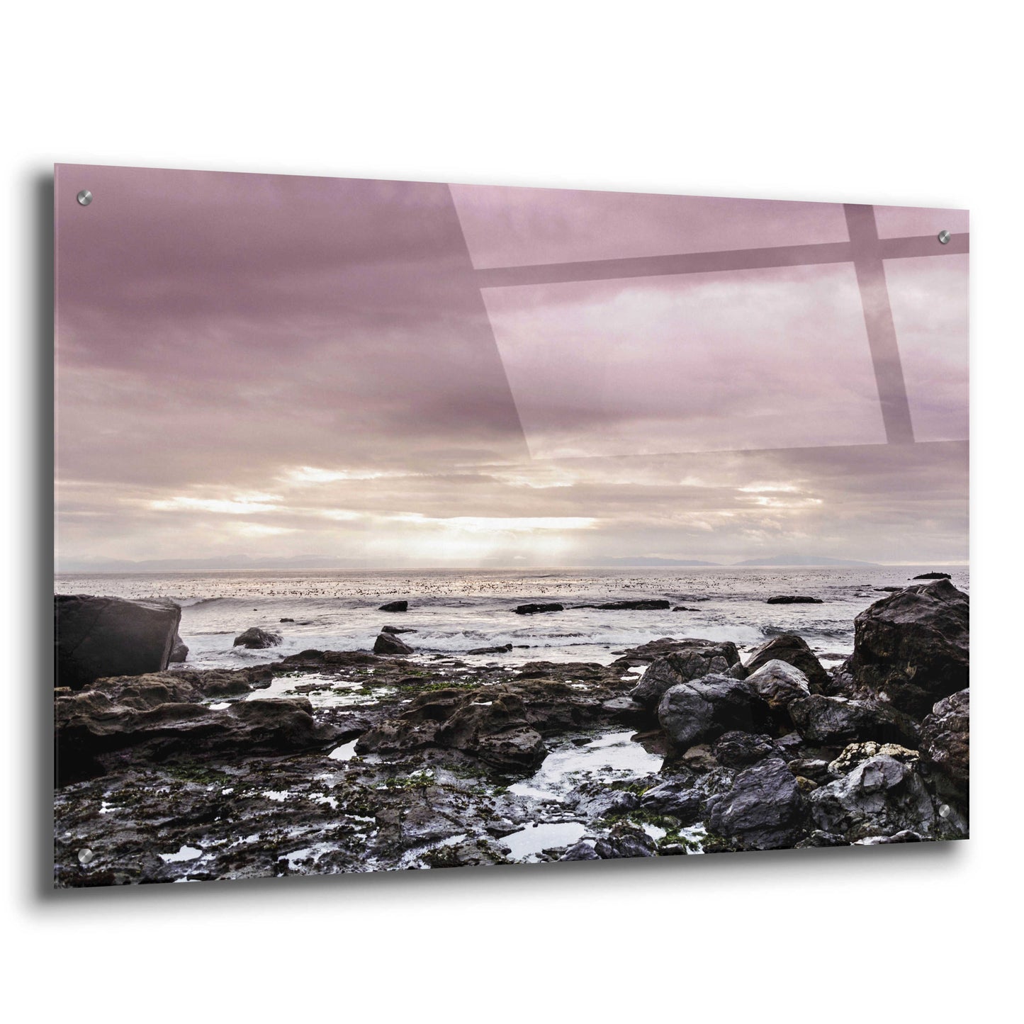 Epic Art 'Spiritual Shores' by Jennifer Henriksen, Acrylic Glass Wall Art,36x24