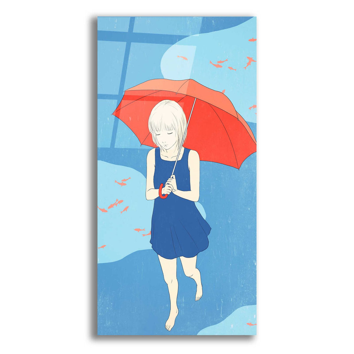 Afternoon Fish by Sai Tamiya acrylic glass wall art