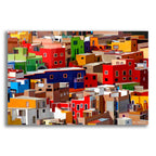 Color town by Ata Alishahi acrylic glass wall art