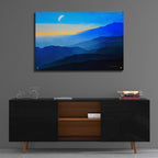 Blue Mountains by Ata Alishahi - 36x24 acrylic wall art in a room