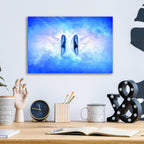 Ocean Life by Ata Alishahi - 16x12 acrylic wall art in a room