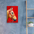 Horse Portrait by Ata Alishahi - 16x24 acrylic wall art in a room