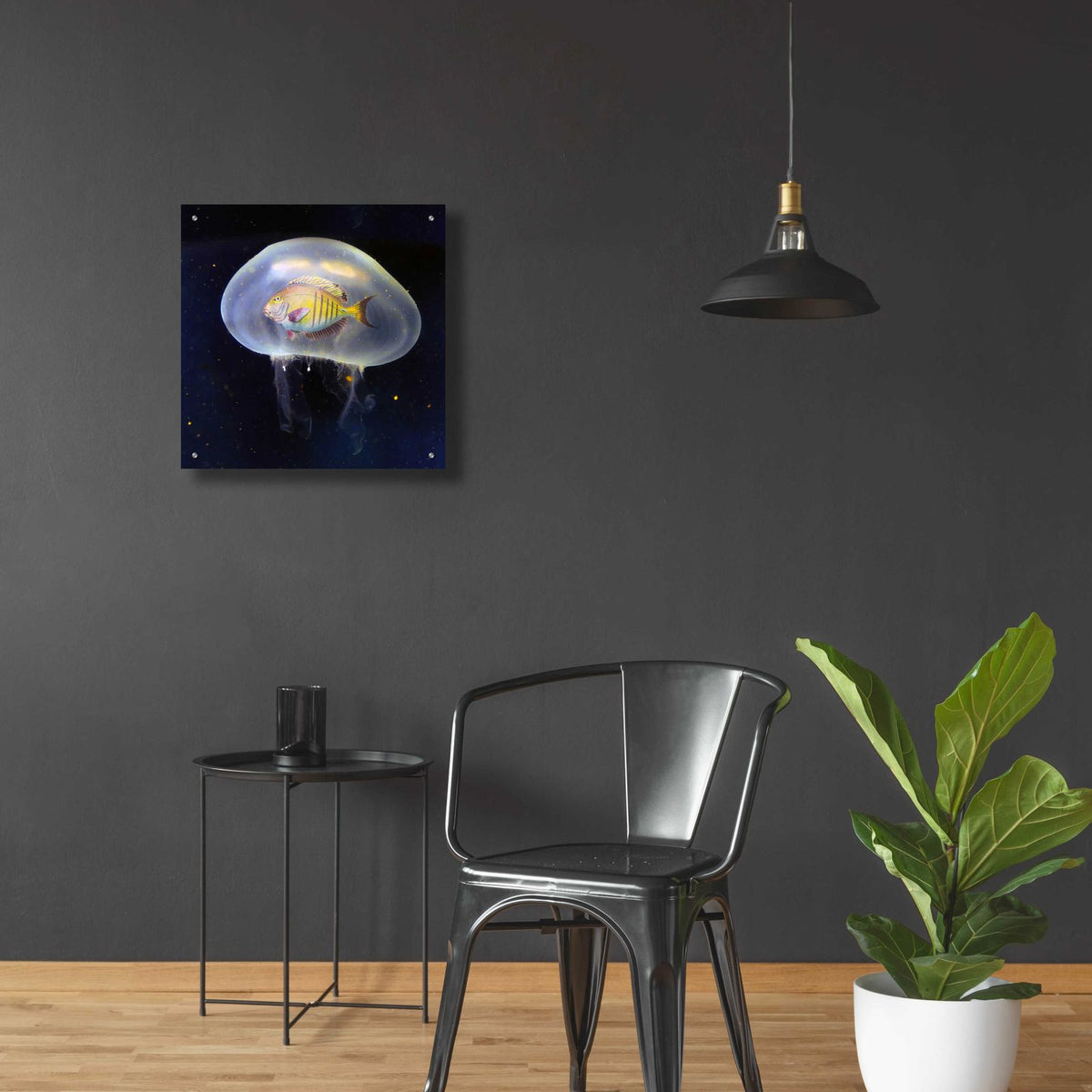 No Way by Ata Alishahi - 24x24 acrylic wall art in a room