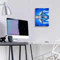 Mountain Reflection by Ata Alishahi - 12x16 acrylic wall art in a room