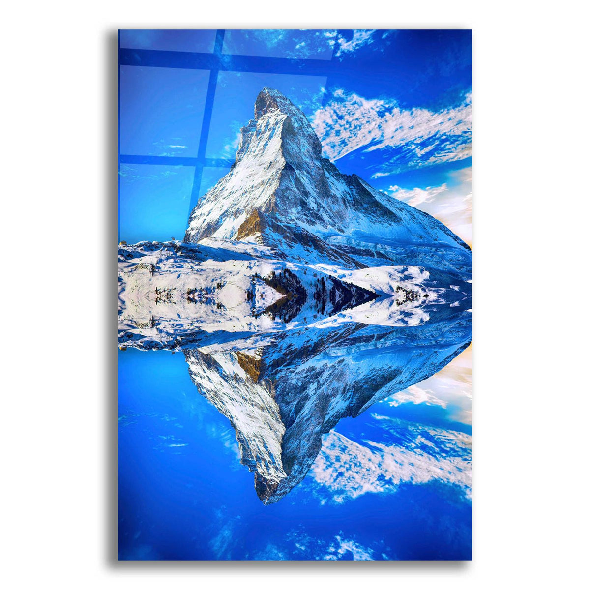 Mountain Reflection by Ata Alishahi acrylic glass wall art
