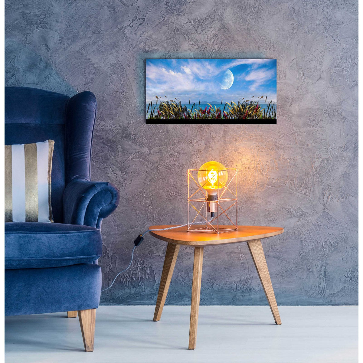Nature Collection 9 by Ata Alishahi - 24x12 acrylic wall art in a room