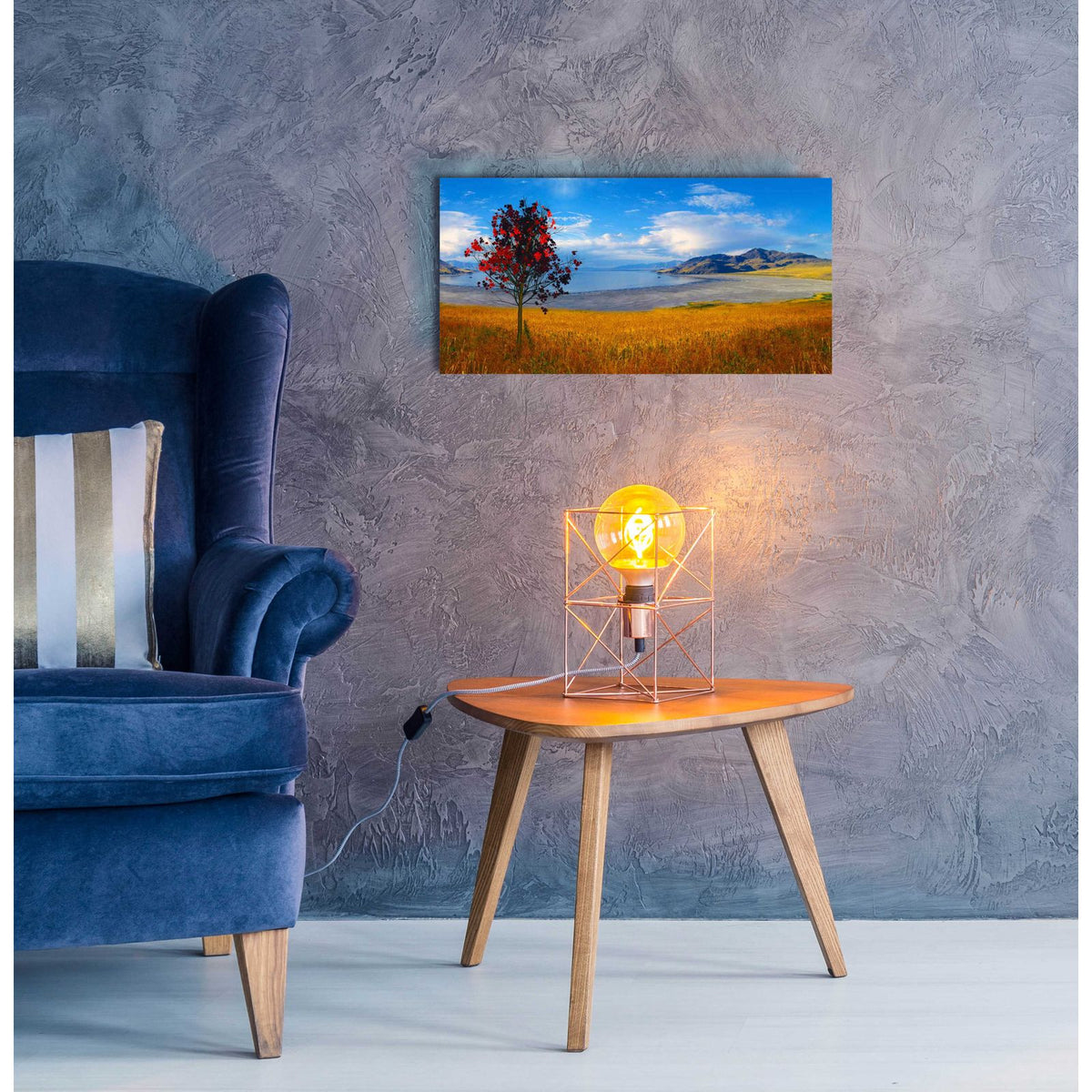Nature Collection 19 by Ata Alishahi - 24x12 acrylic wall art in a room
